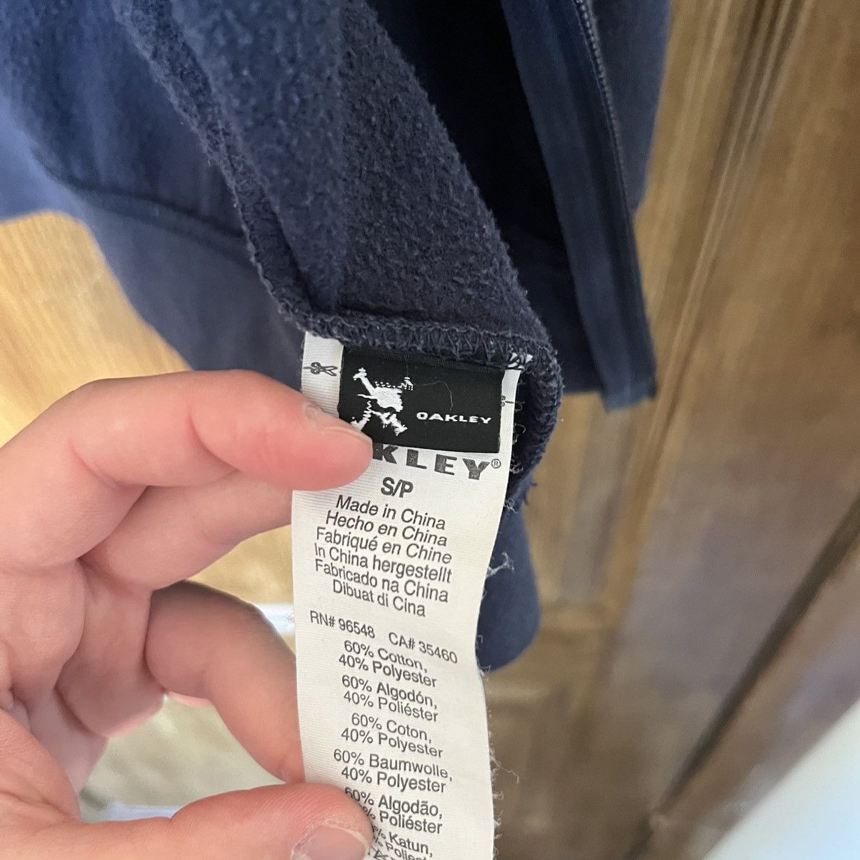 Oakley × Vintage Oakley zip hoodie Size US S / EU 44-46 / 1 - 7 Thumbnail