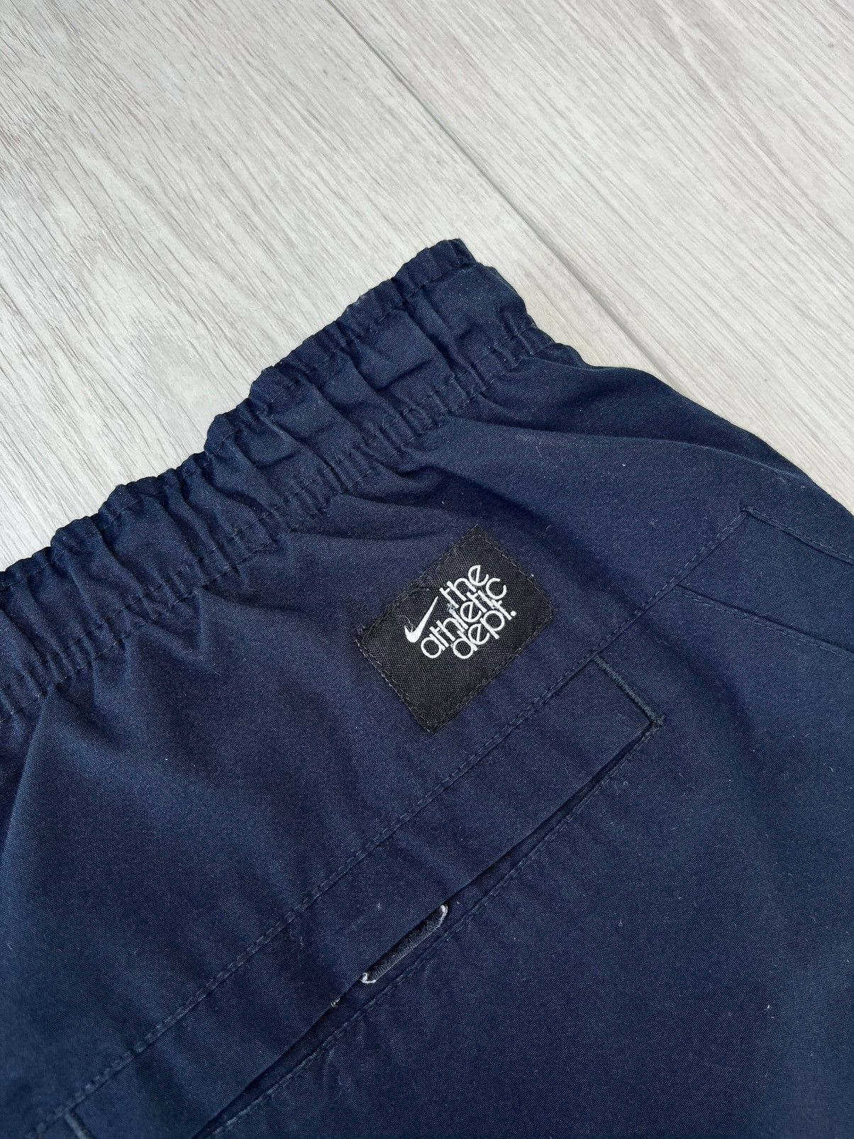 Nike Vintage Nike Track Pants Swoosh Logo Y2K 90s Drill Casual Size US 34 / EU 50 - 4 Thumbnail