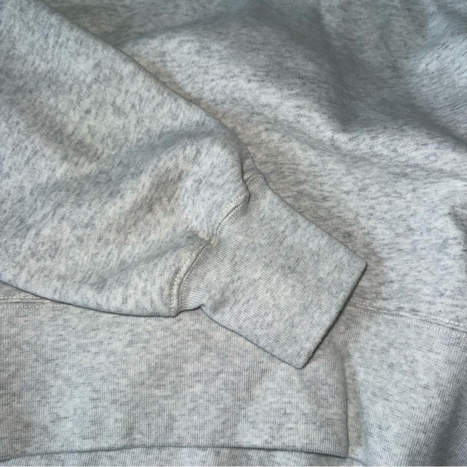 Abercrombie & Fitch Abercrombie & Fitch - Cropped Soft A&F Sweatshirt - Grey, L Size L / US 10 / IT 46 - 3 Thumbnail