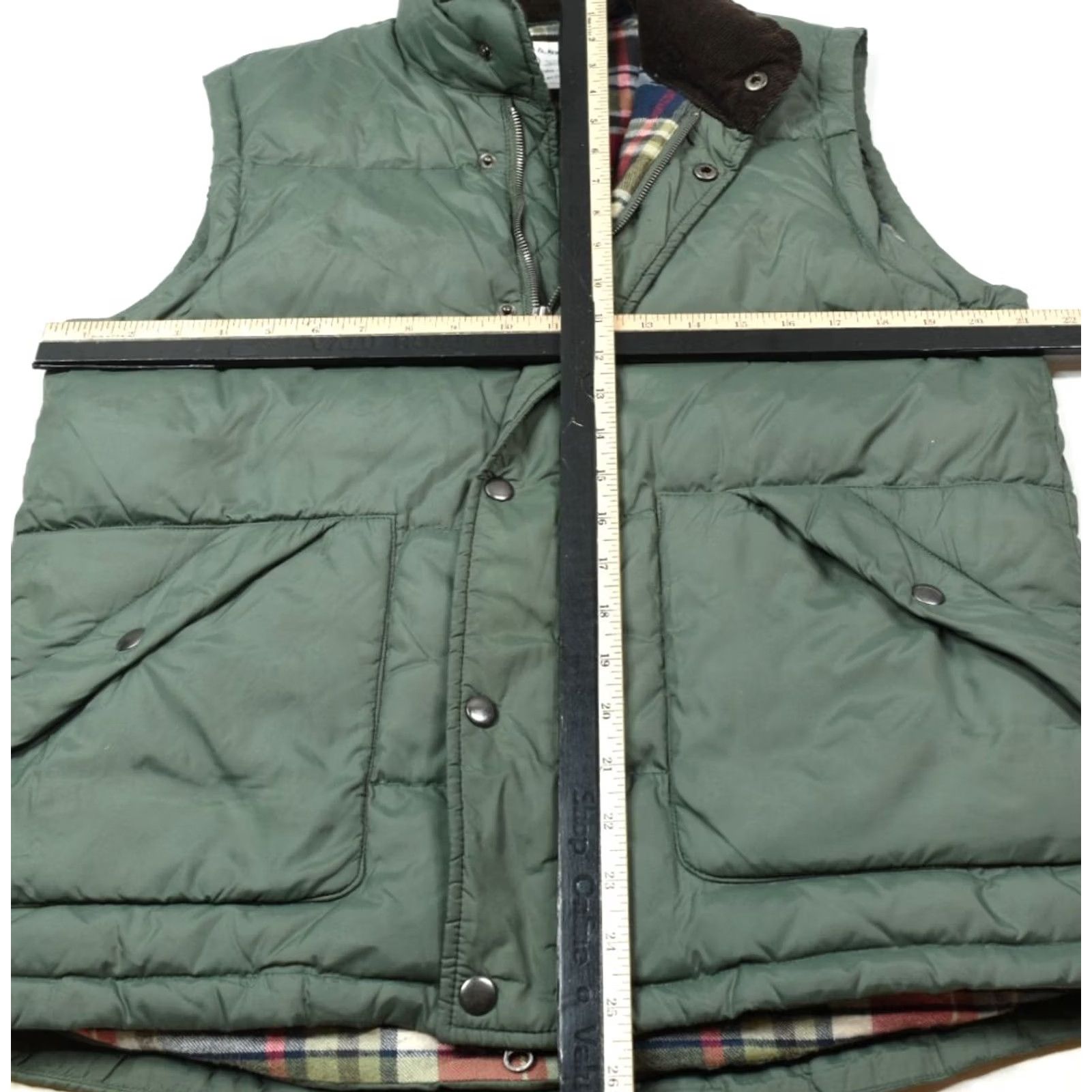 Southern Proper Southern Proper Sportsman Down Vest Mens M Green Lined Nylon Zip Vest Puffer Winter Fall Spring Casual 90s? Size US M / EU 48-50 / 2 - 7 Thumbnail
