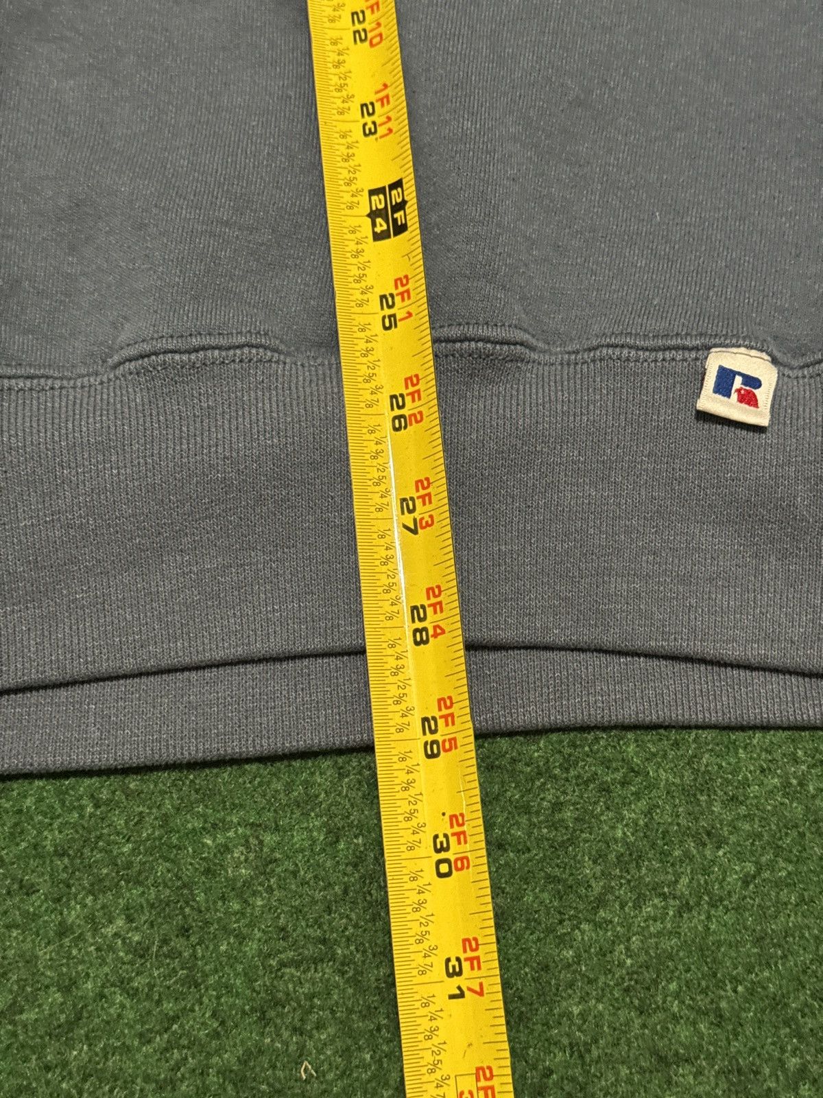 Russell Athletic Vintage 90s Russell Athletic Slate Blue Blank Lg Sweatshirt Size US L / EU 52-54 / 3 - 5 Thumbnail