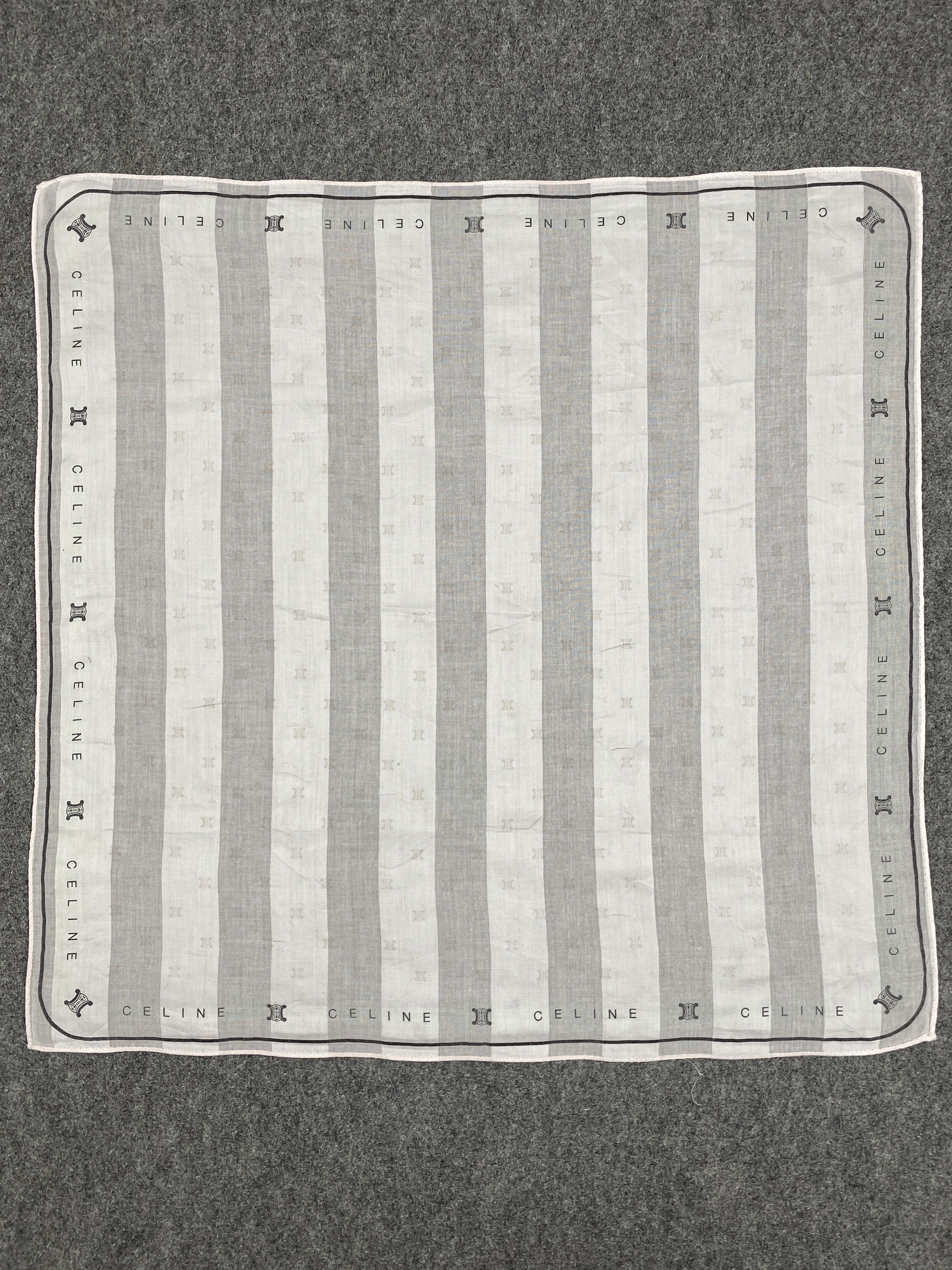 Celine × Vintage Celine Handkerchief / Bandana / Neckerchief HKC0213 Size ONE SIZE - 4 Thumbnail