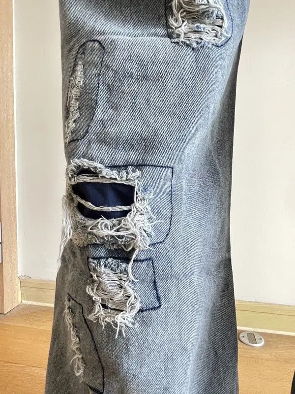 Vintage Retro punk denim pants Size US 32 / EU 48 - 6 Thumbnail