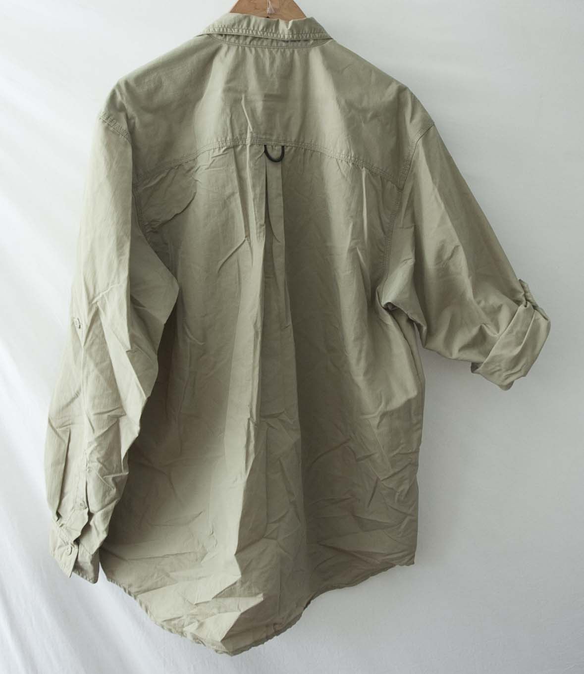 Vintage On The Brink Vintage Shirt Size XL Safari Brown Size US XL / EU 56 / 4 - 7 Thumbnail