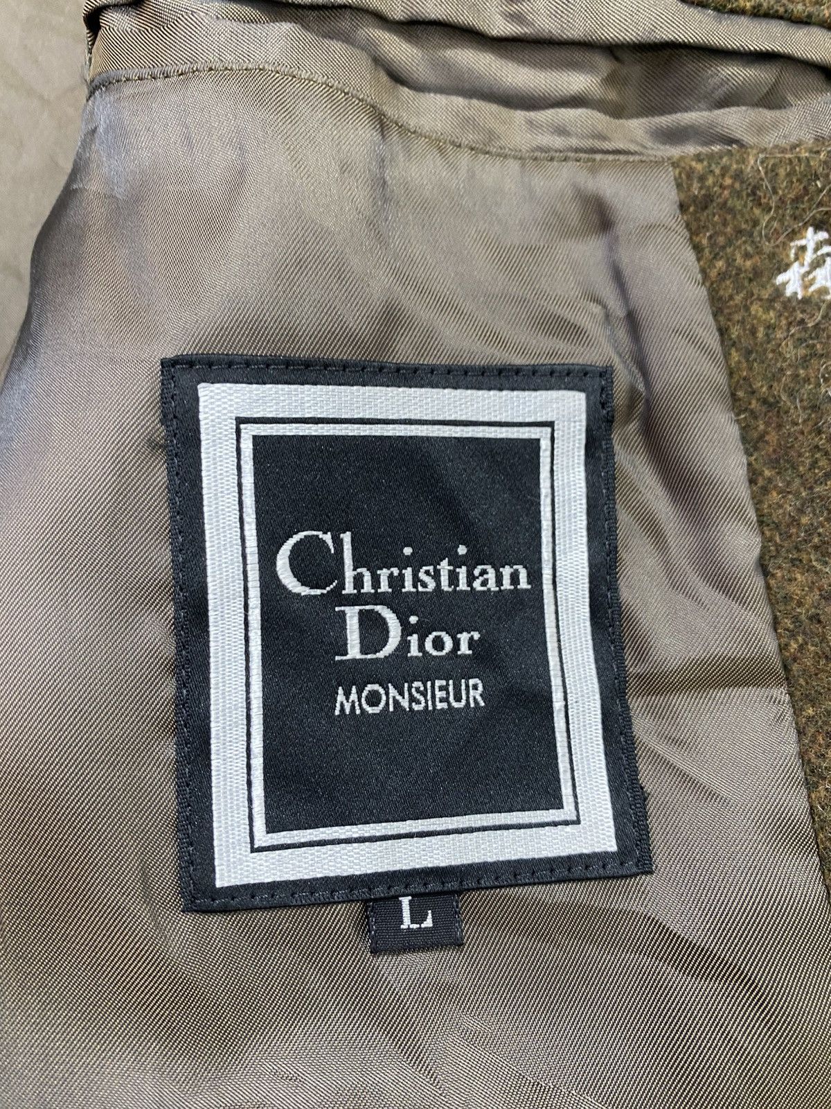 Christian Dior Monsieur Vintage 90s Christian Dior Monsieur Buttons Wool Jacket Size US L / EU 52-54 / 3 - 14 Thumbnail