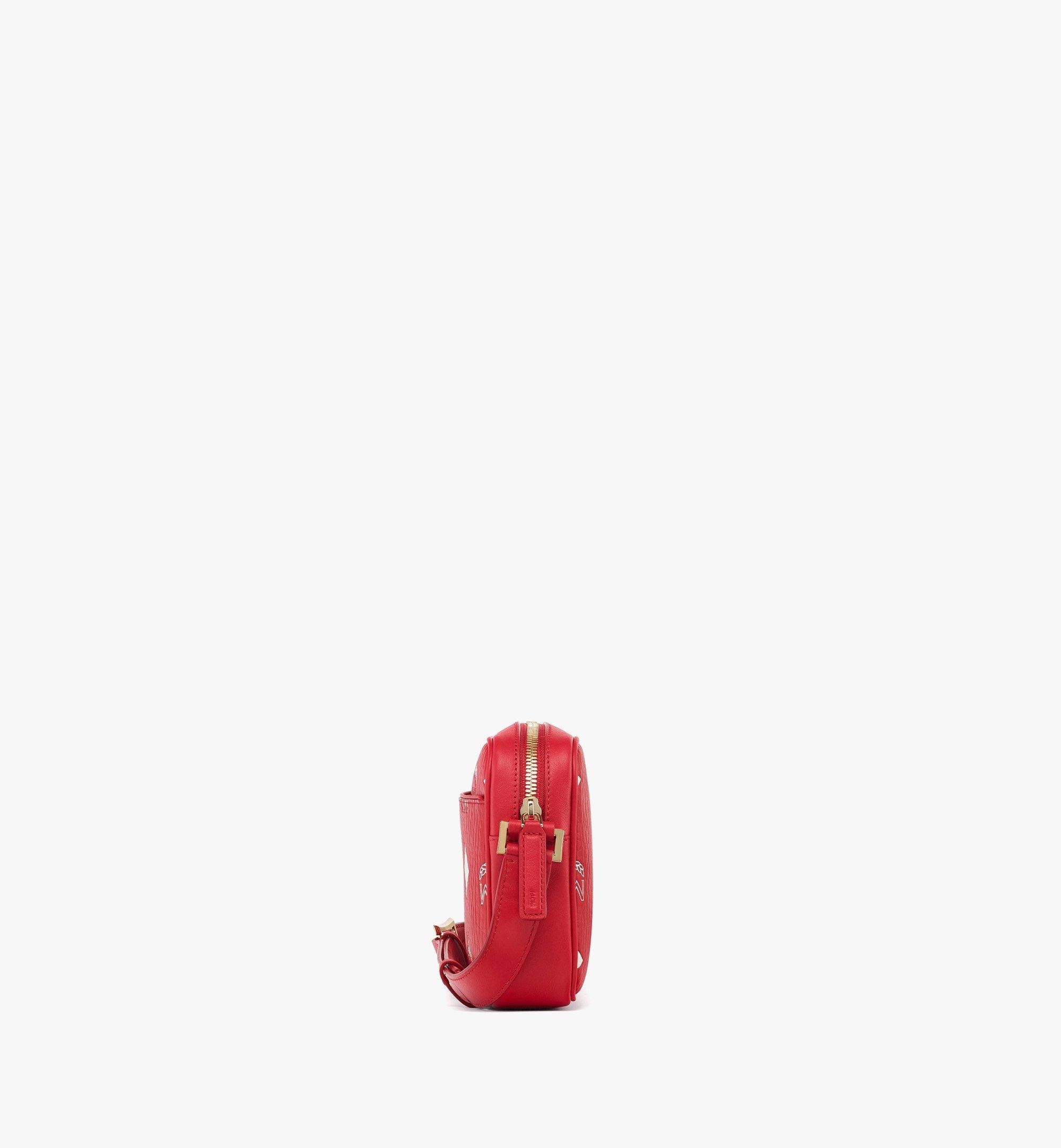 MCM o1mt1gz0325 Size: OS / Crossbody Small Bag in Red/White Size ONE SIZE - 3 Thumbnail