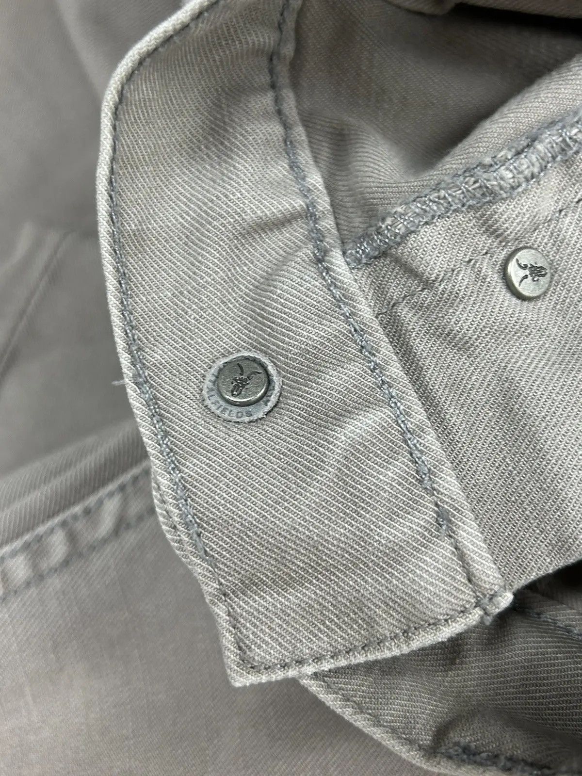 Allsaints Allsaints Cigarette Denim Grey Jeans In Size 32 Size US 32 / EU 48 - 10 Thumbnail