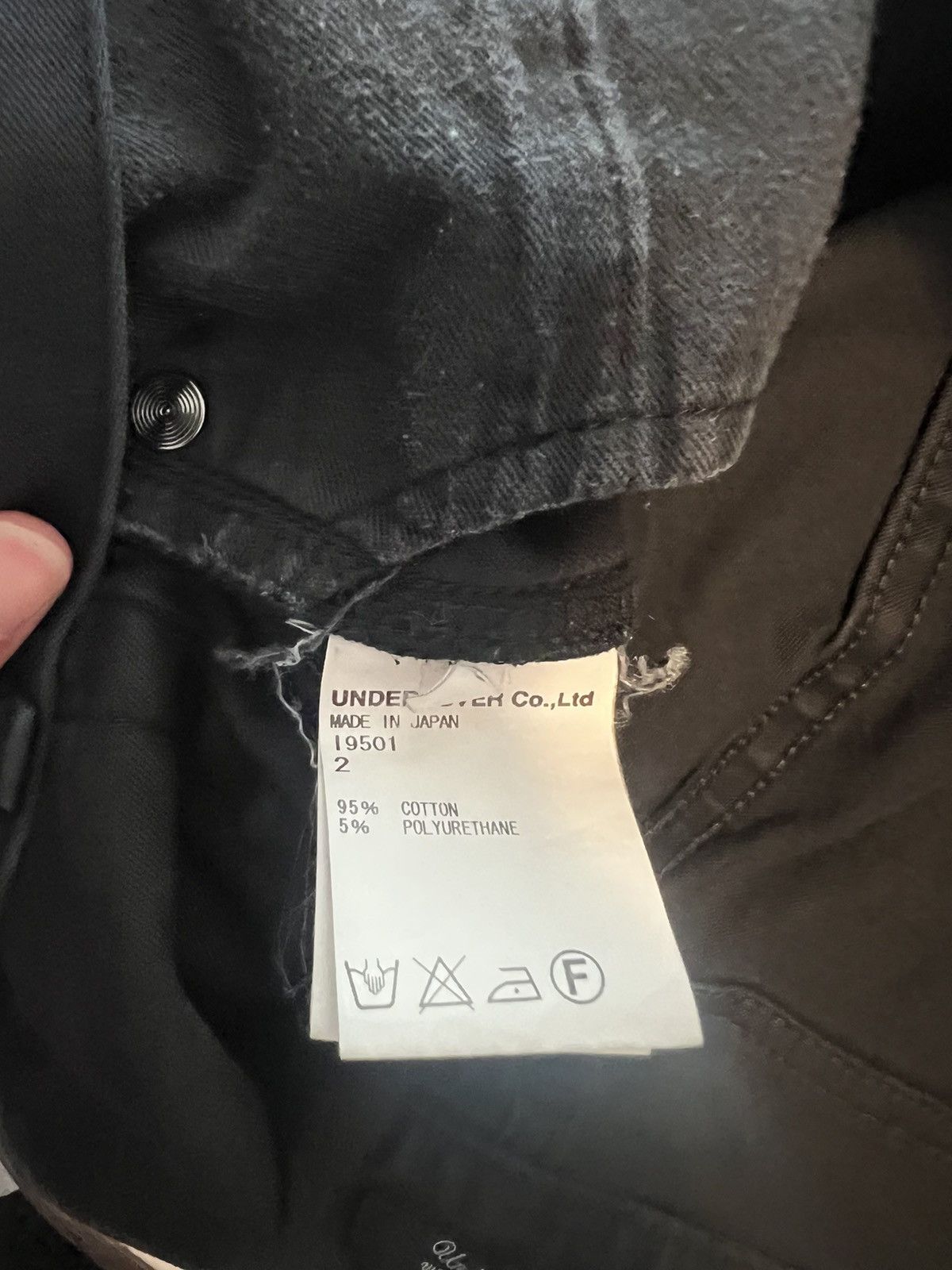 Undercover Black undercover jeans Size US 30 / EU 46 - 5 Thumbnail
