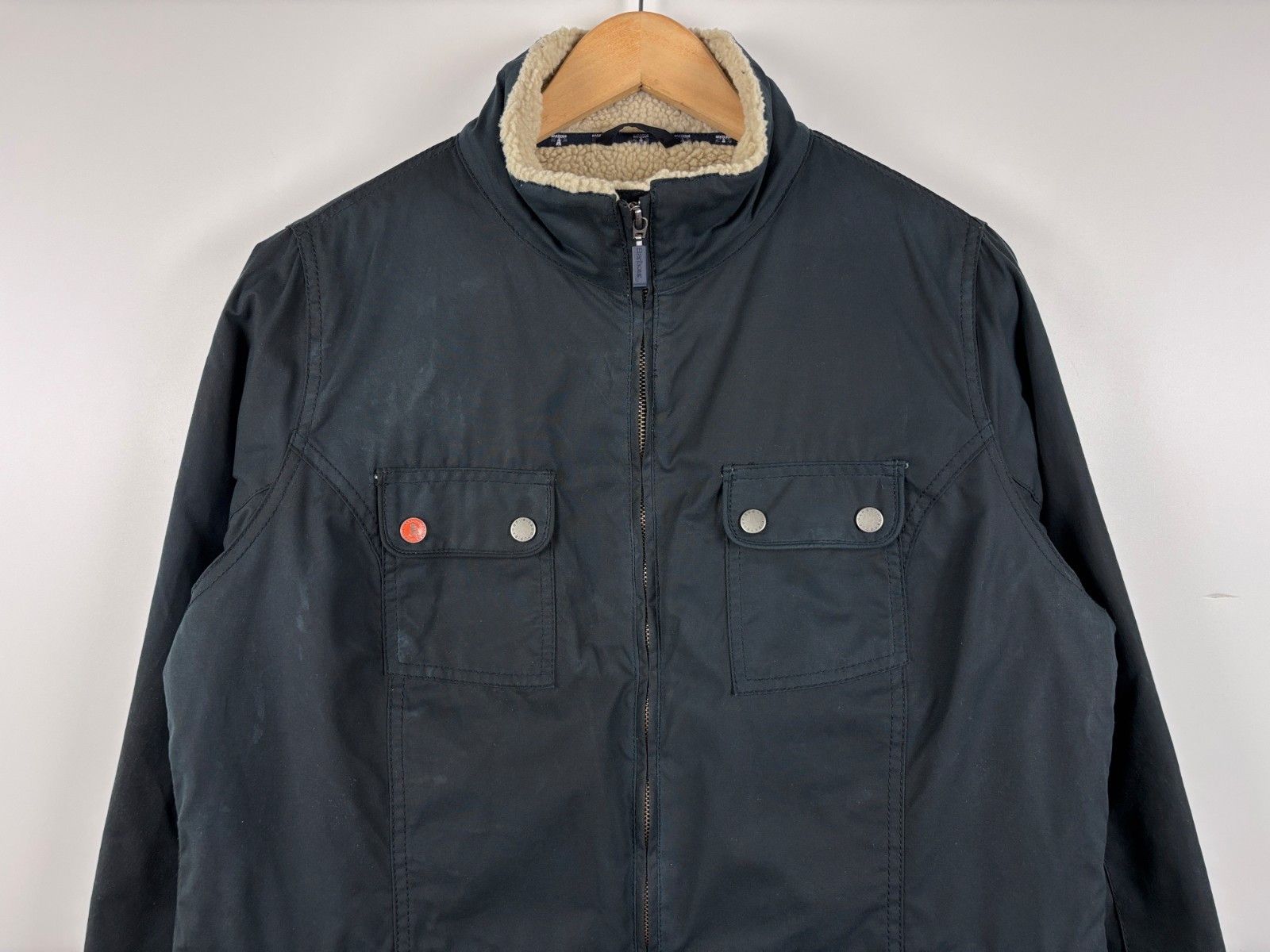 Barbour Barbour Howman Wax Jacket Blue Size EU 42 / UK 16 / US 12 Size XL / US 12-14 / IT 48-50 - 4 Thumbnail