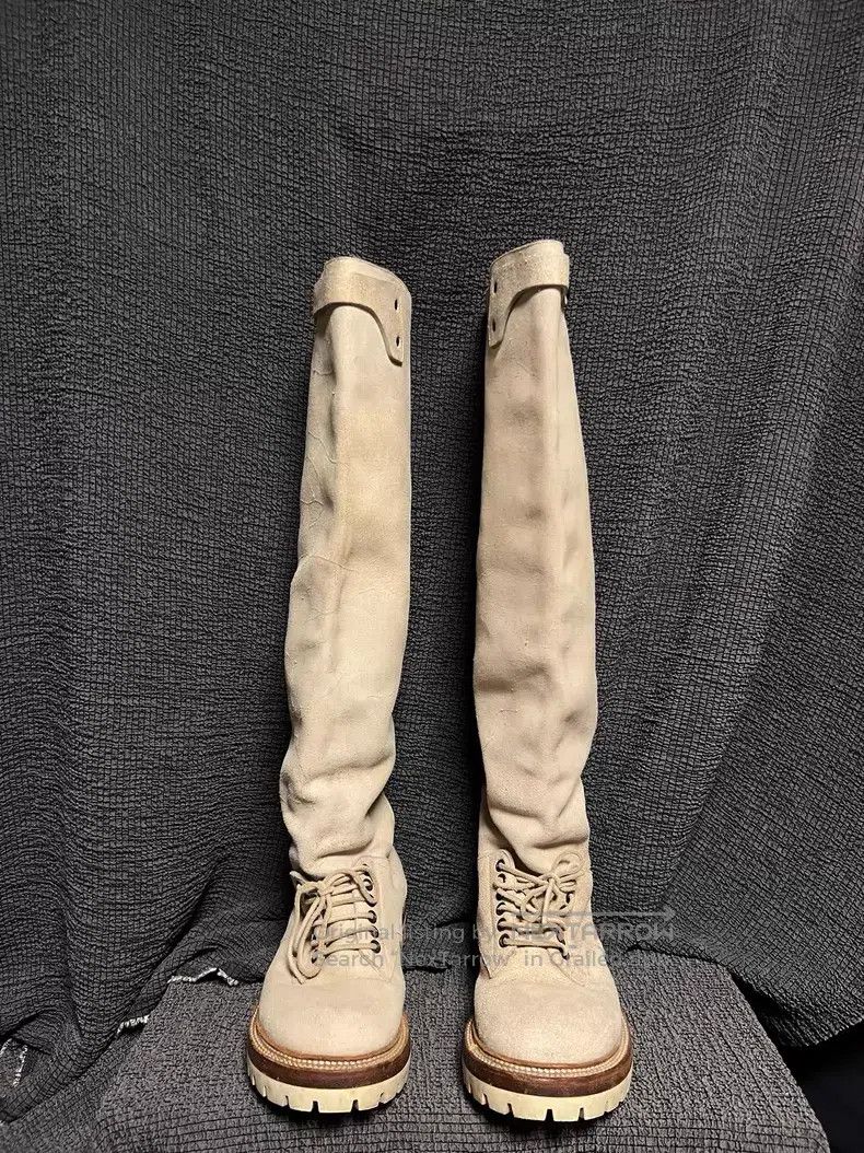 Rick Owens Rick Owens Elephant Leg Police Boots Size US 6 / EU 39 - 4 Thumbnail