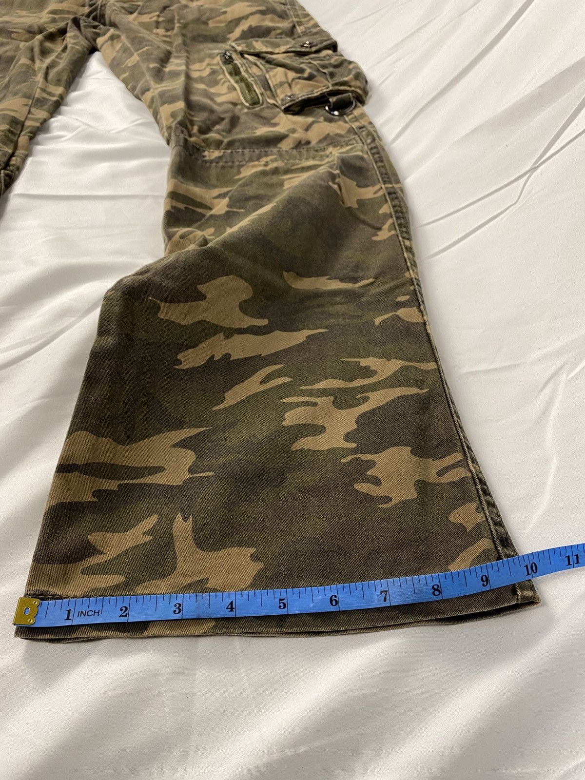 JACKROSE Jackrose Camo Cargo Flared Army Japanese Style Size US 35 - 23 Thumbnail