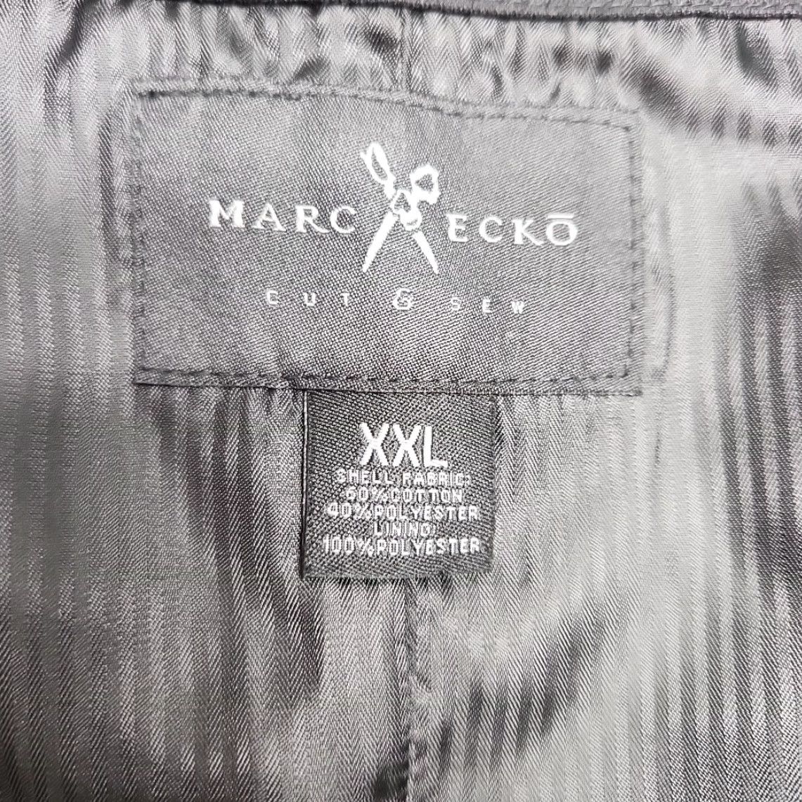 Marcs Marc Ecko Waistcoat Vest Men 2XL Time Square Gothic Casual Party/Cocktail Shirt? Size US XXL / EU 58 / 5 - 2 Thumbnail