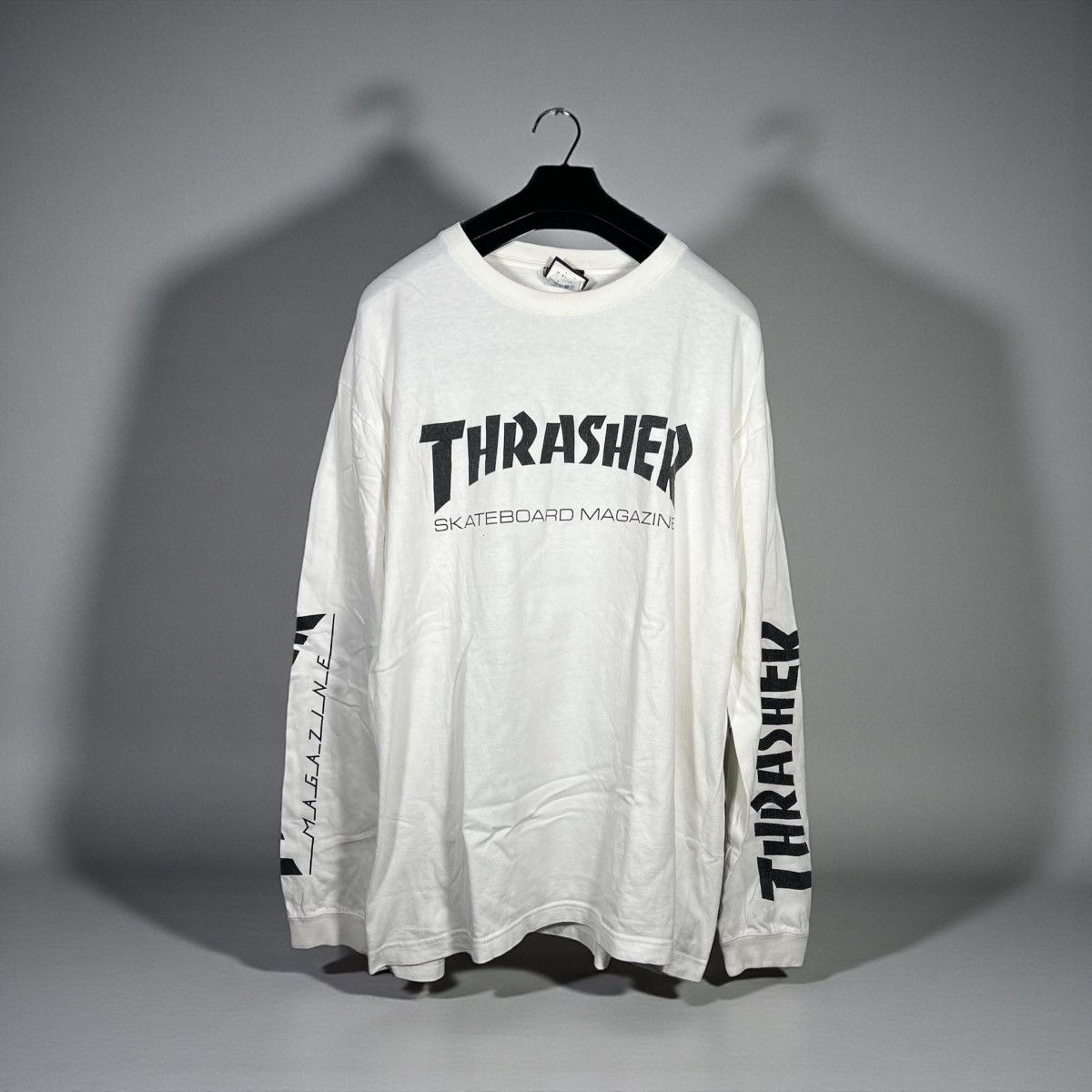 Thrasher Thrasher Skateboard Magazine long sleeve tee. Size US XL / EU 56 / 4 - 1 Thumbnail