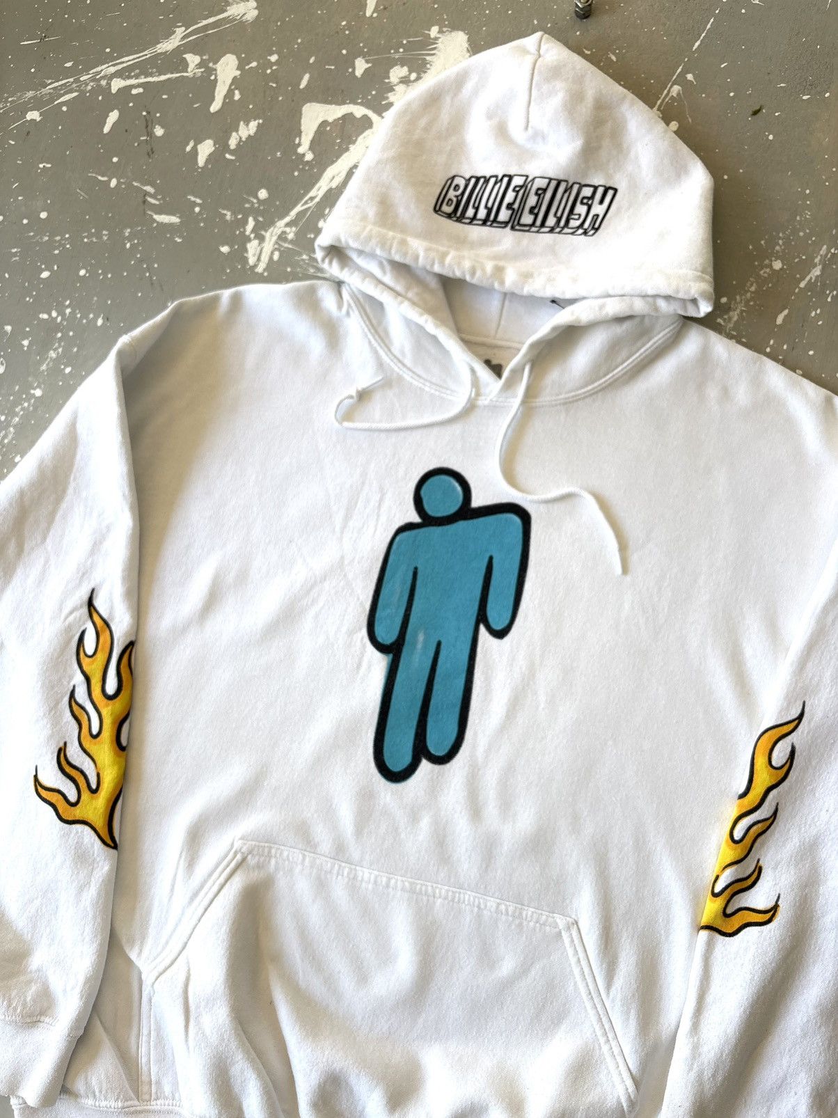 Billie Eilish Billie Eilish Official World Tour 2019 Hoodie Sweatshirt Size US XL / EU 56 / 4 - 2 Thumbnail