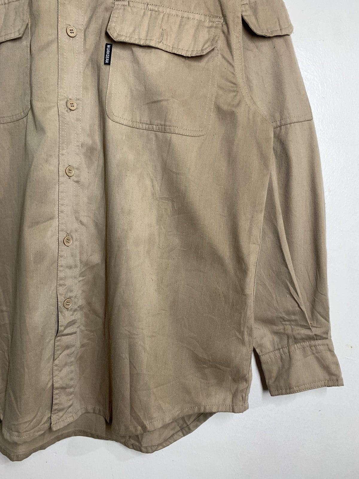 Japanese Brand × Vintage Vintage Workgear Button Down Jacket Size US L / EU 52-54 / 3 - 4 Thumbnail