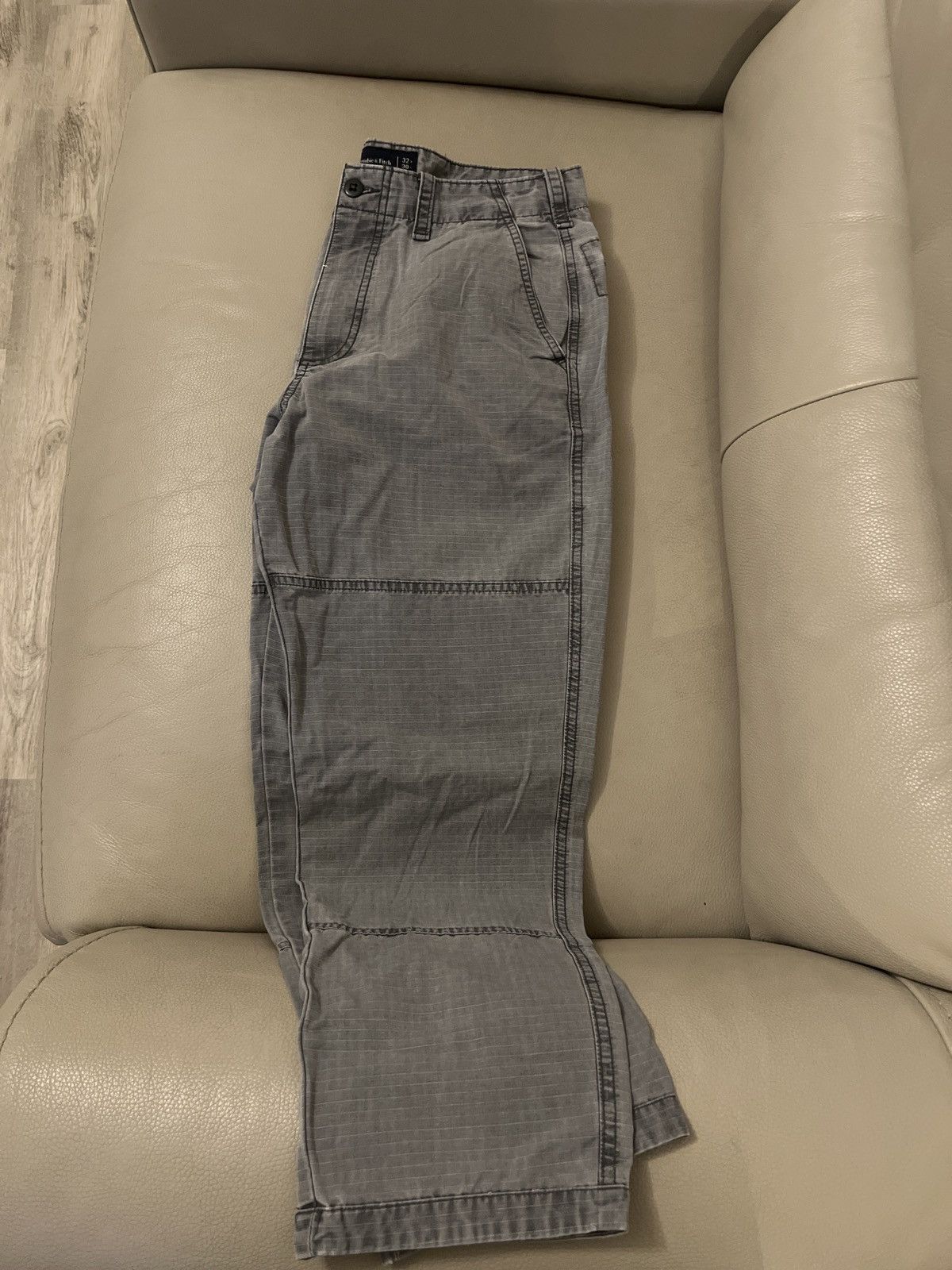 Abercrombie & Fitch Abercrombie & fitch Gray double knee pants Size US 32 / EU 48 - 2 Thumbnail