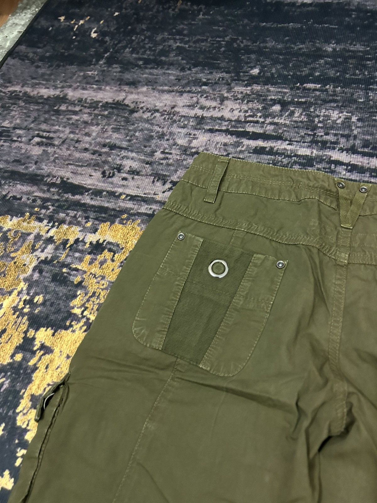Japanese Brand Sweet Camel Cargo 3D Pocket Pants Size US 29 - 8 Thumbnail