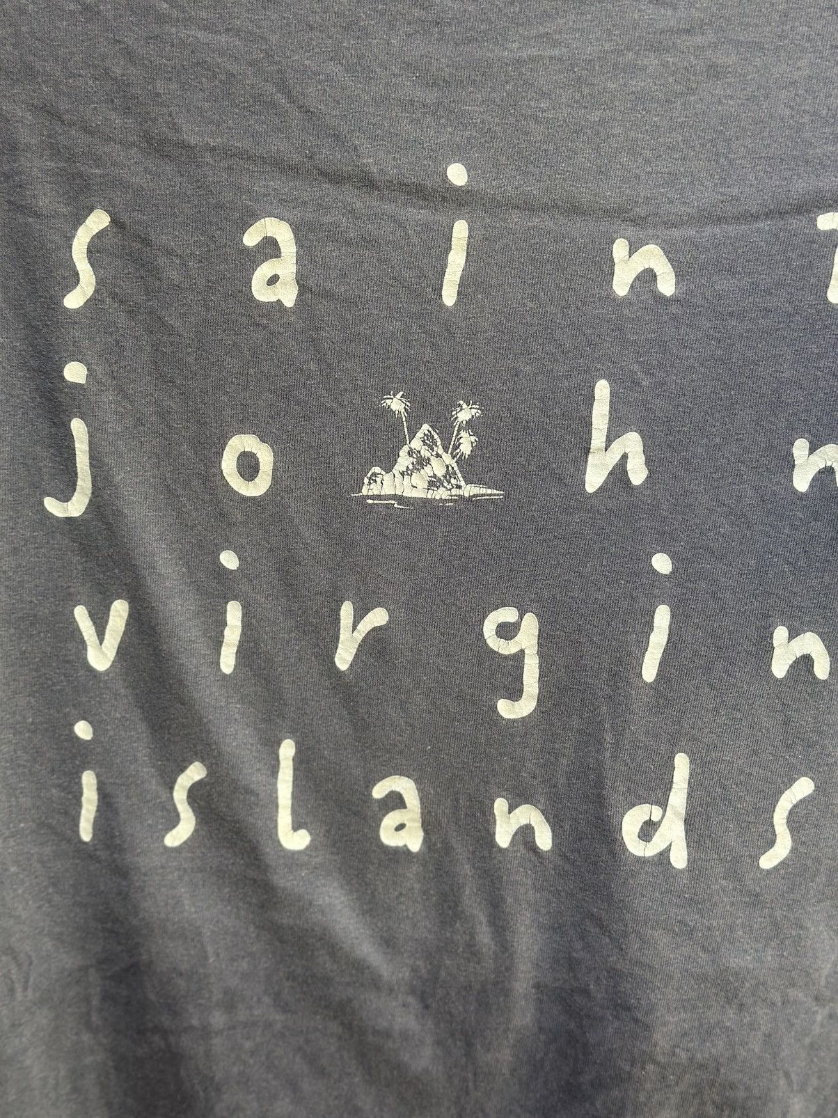 Anvil × Sears × Vintage Vintage Saint John Virgin Island Faded Tee Size US M / EU 48-50 / 2 - 5 Thumbnail