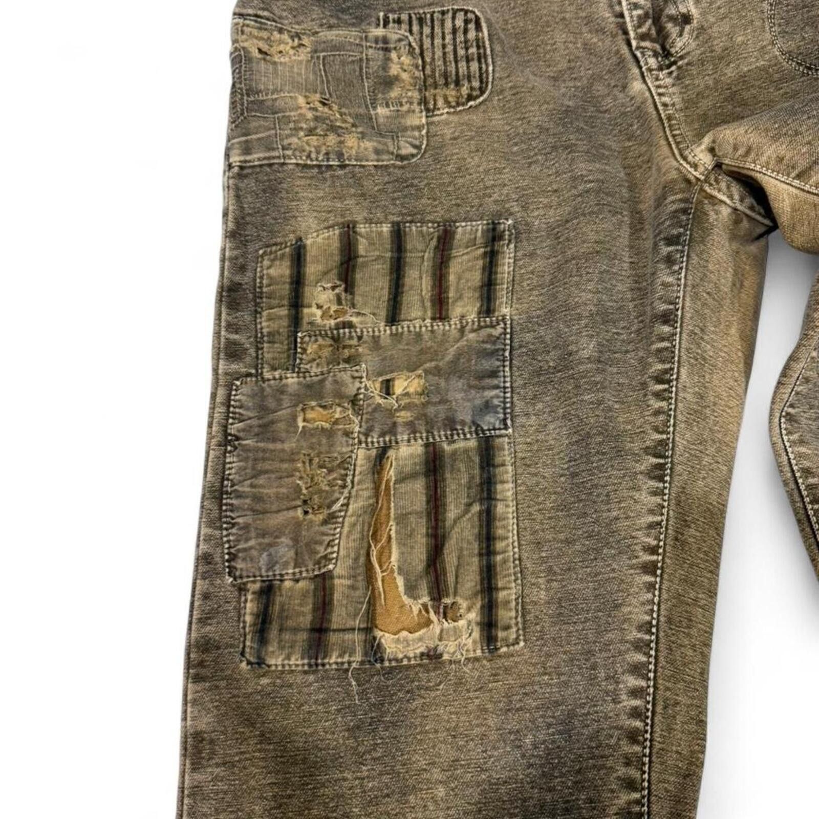 Other Rare vintage AVH patchwork denim jeans Size US 35 - 4 Thumbnail