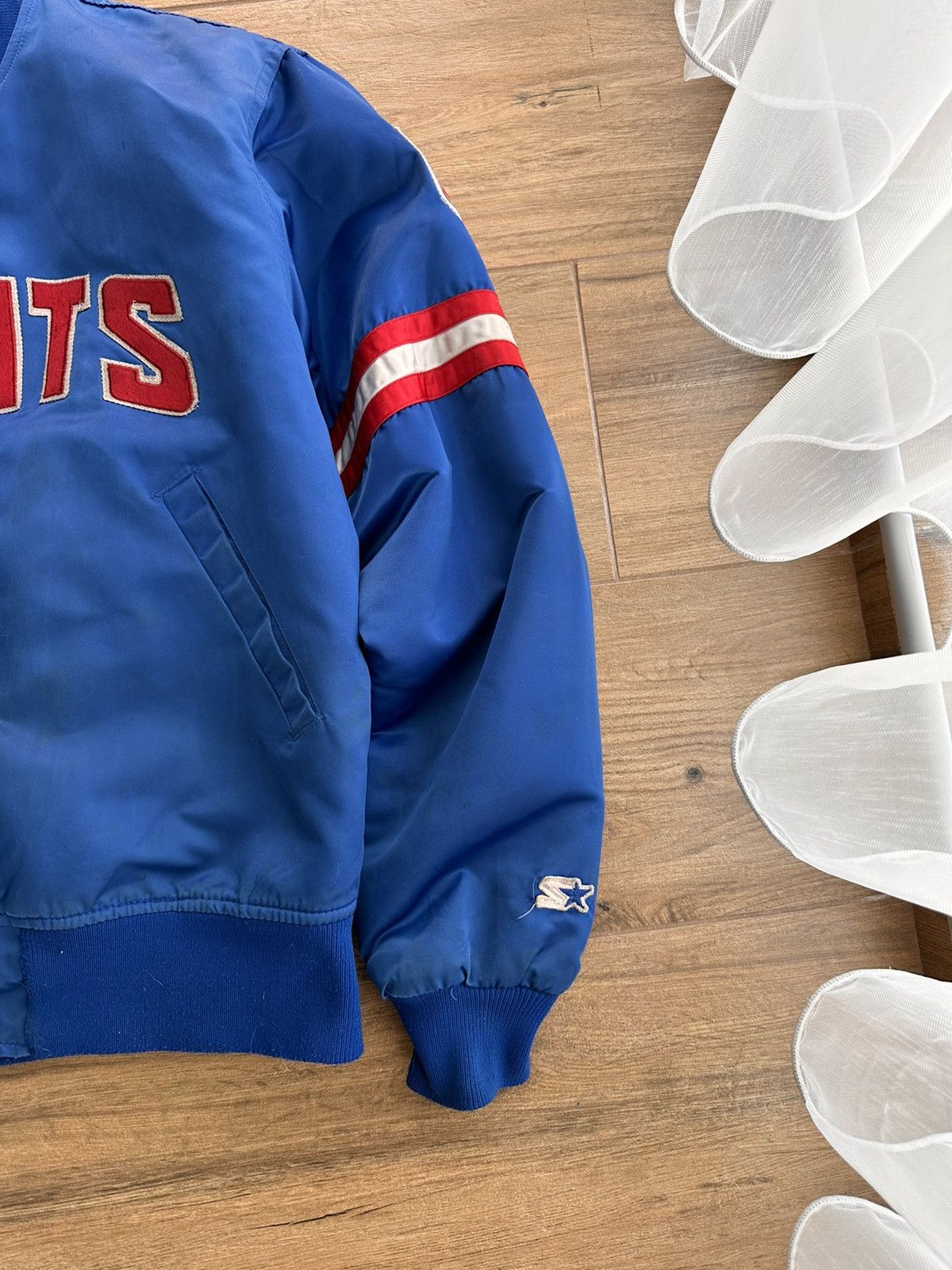 Vintage NY Giants NFL Pro Line by Starter Bomber Jacket