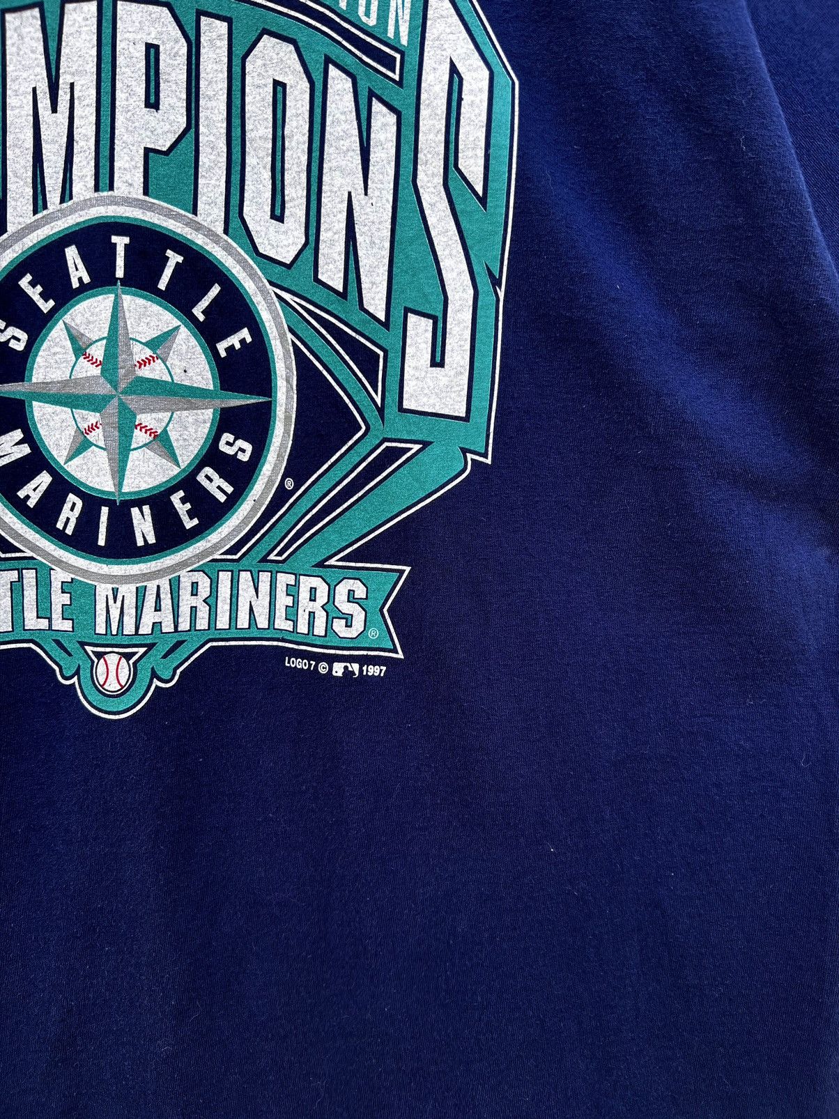 Logo 7 Vintage Division Siries Seattle Mariners Baseball Size US XL / EU 56 / 4 - 3 Thumbnail