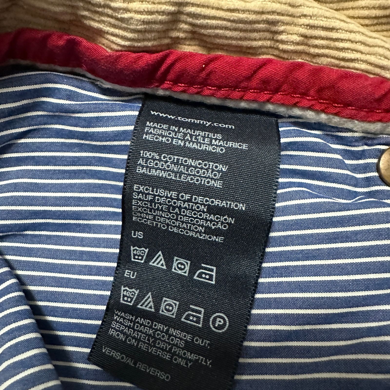 Tommy Hilfiger Tommy Hilfiger cream corduroy pants Size US 38 / EU 54 - 5 Thumbnail