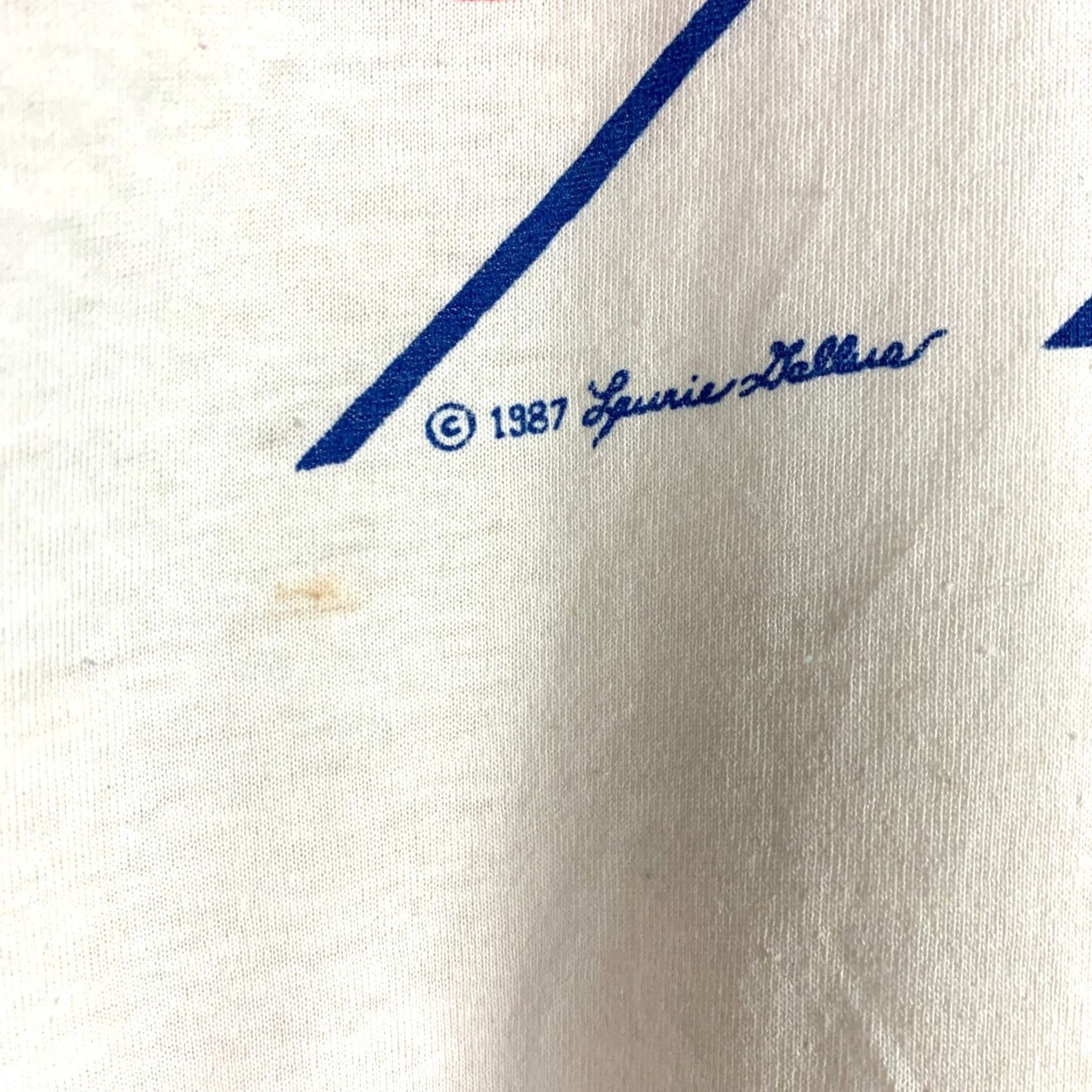 Vintage VINTAGE Show A Little Heart In Seoul 1987 Olympics Single Stitch Ringer Shirt Mens L White Graphic Print Crew Neck Short Sleeve Tee Size US L / EU 52-54 / 3 - 3 Thumbnail