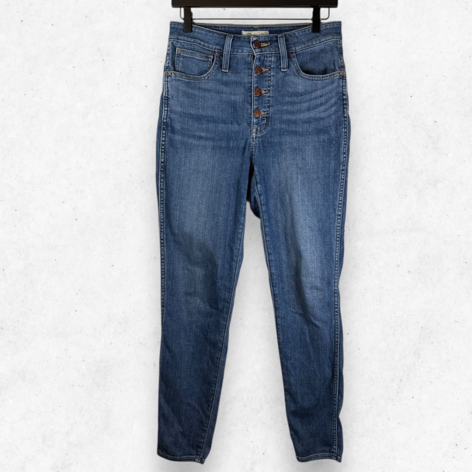Madewell Madewell Curvy Roadtripper Women's 27 High-Rise Button-Fly Size 27" / US 4 / IT 40 - 1 Thumbnail
