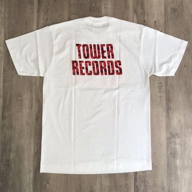 Bape BAPE Pharrell camo Teriyaki Boys Tower Records T-shirt NIGO Size US M / EU 48-50 / 2 - 3 Thumbnail