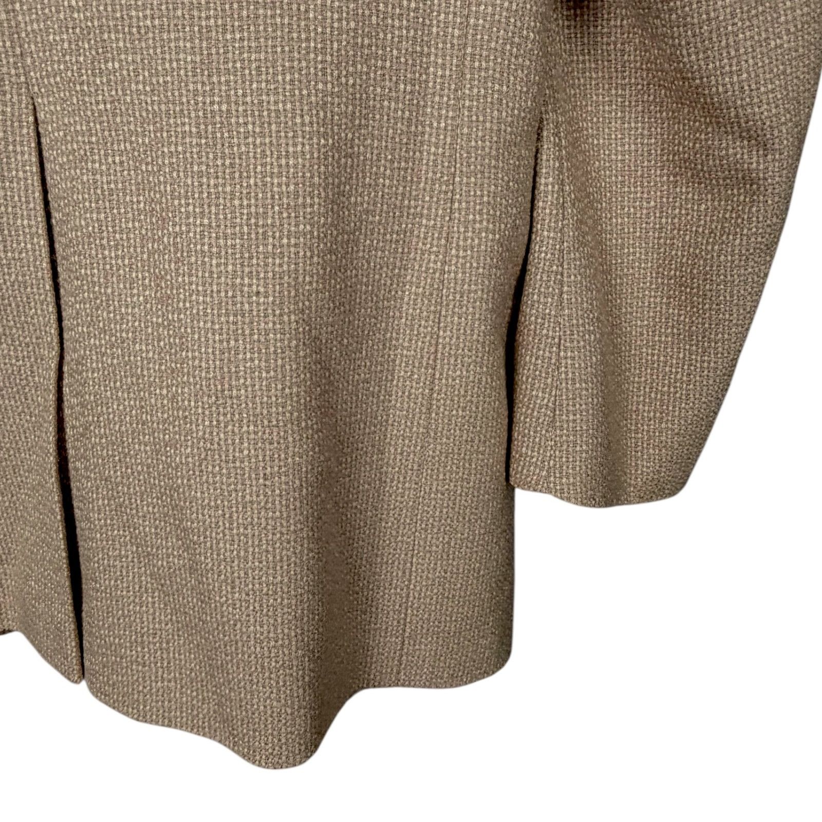 Polo Ralph Lauren Vintage 90s Polo University Club Mens 40R Wool Tweed Blazer Size 40R - 8 Thumbnail