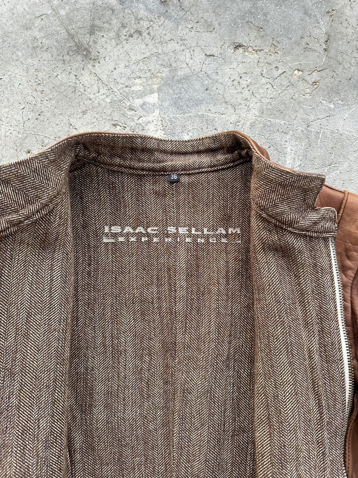 Isaac Sellam Experience Isaac Sellam Experience Leather Jacket Artisanal 00’s Size US S / EU 44-46 / 1 - 11 Thumbnail