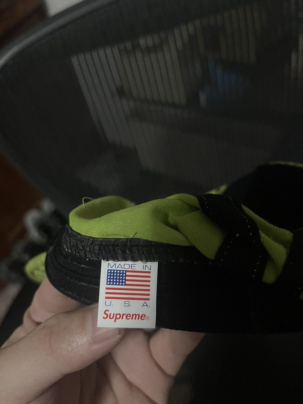 Supreme Supreme radial camp cap lime Size ONE SIZE - 3 Thumbnail