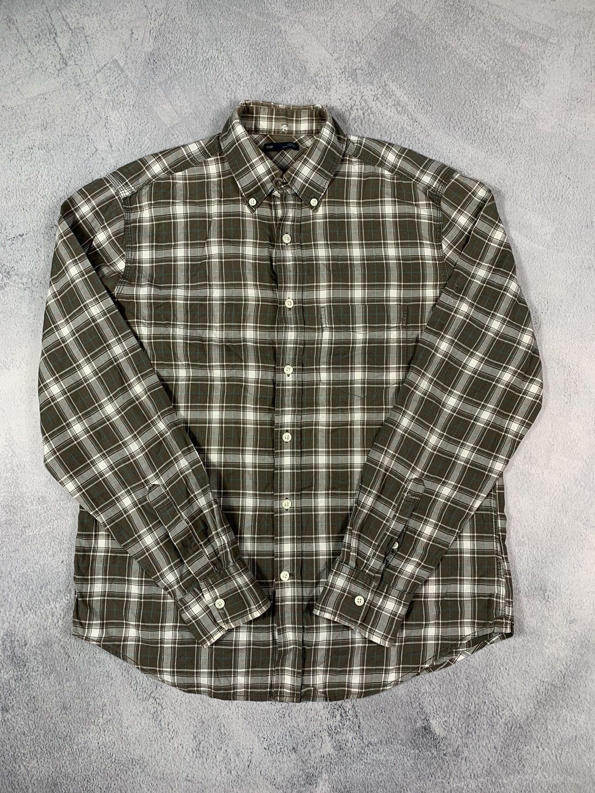 Gap × Vintage Vintage Y2K Gap check button ups shirt casual style size M Size US M / EU 48-50 / 2 - 1 Thumbnail