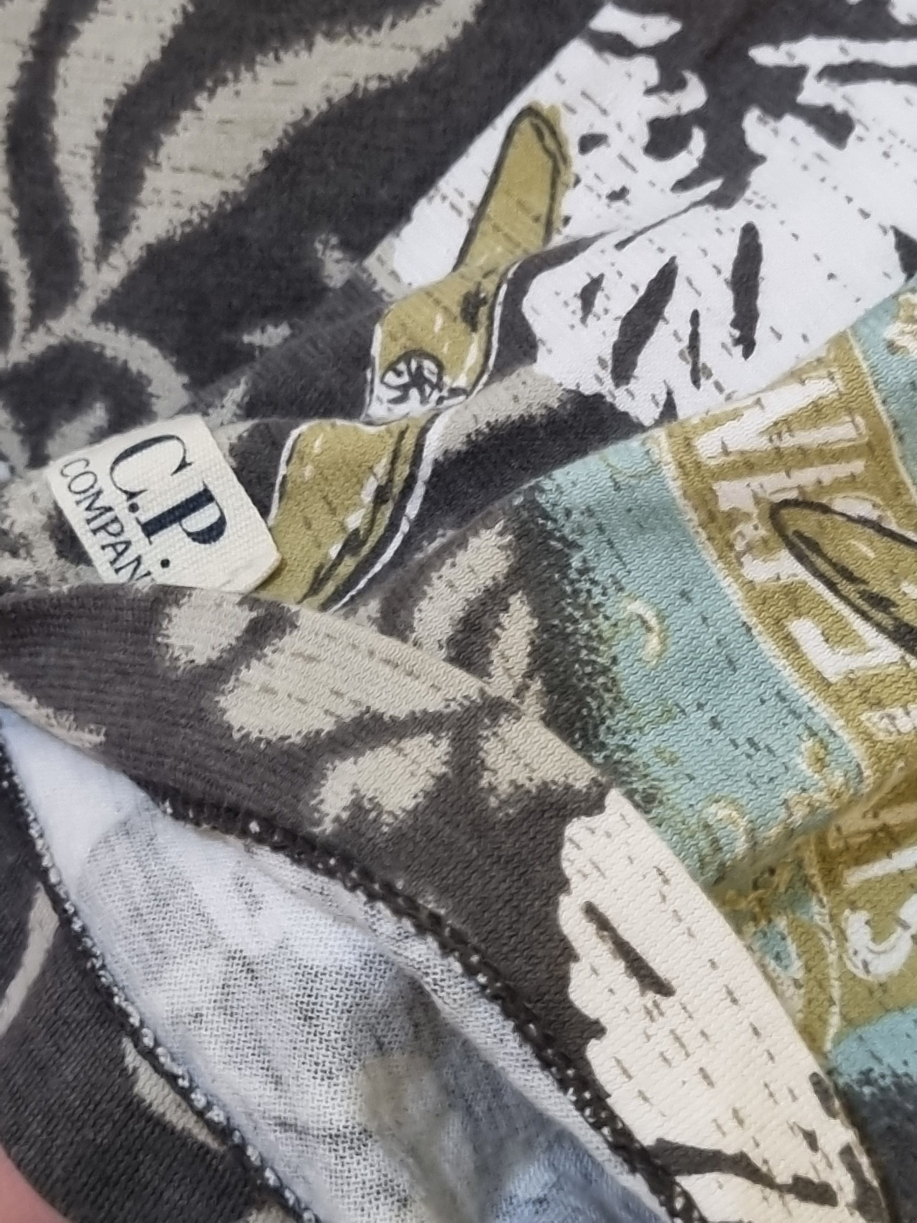 C.P. Company × Vintage Vintage C.P. Company Tee full Print Size US S / EU 44-46 / 1 - 7 Thumbnail