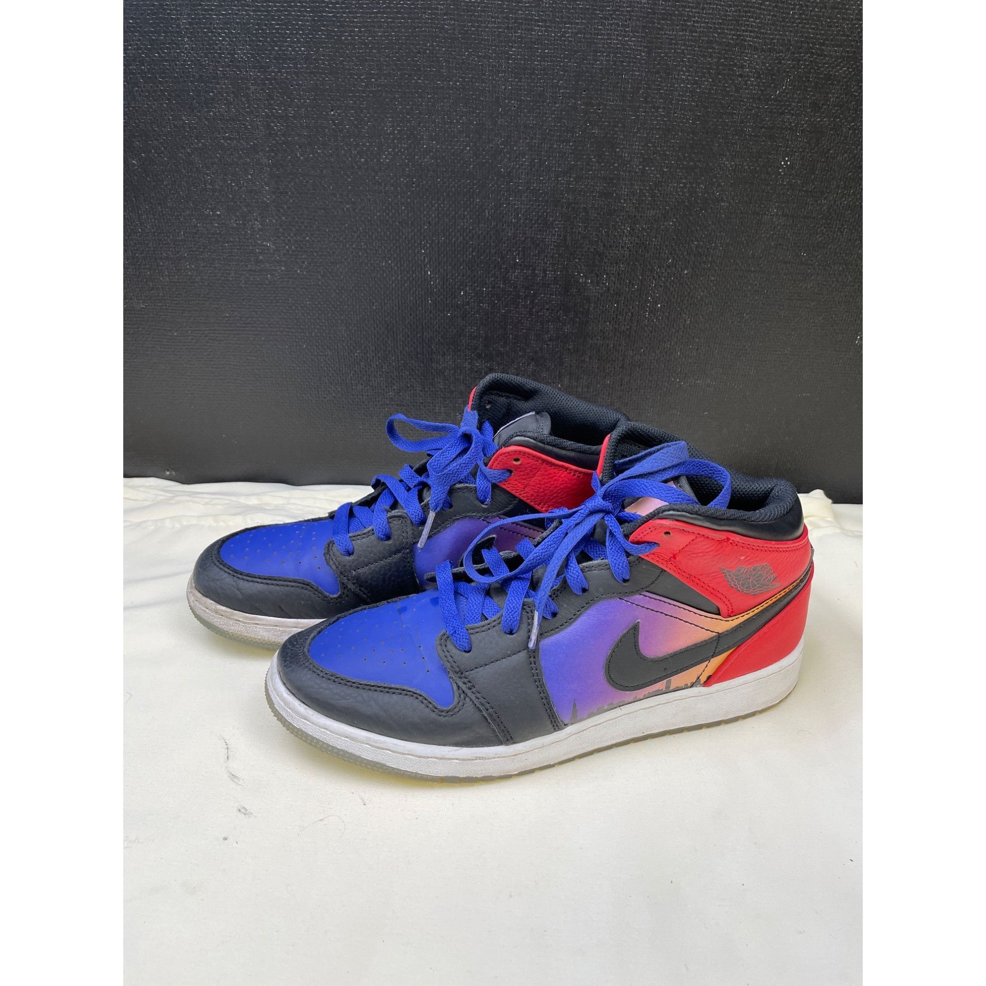 Nike Nike Air Jordan 1 Mens Sunset Multicolor Sneakers Shoes Size Size US 7 / EU 40 - 4 Thumbnail