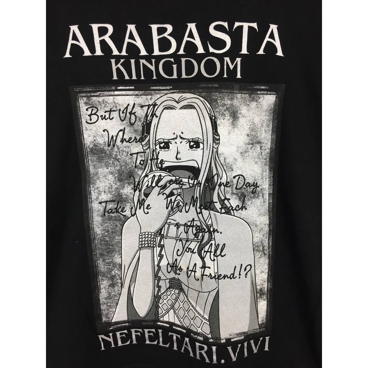 Anime One Piece Arabasta Kingdom Nefertari Vivi Anime Manga Tee Size US M / EU 48-50 / 2 - 3 Thumbnail