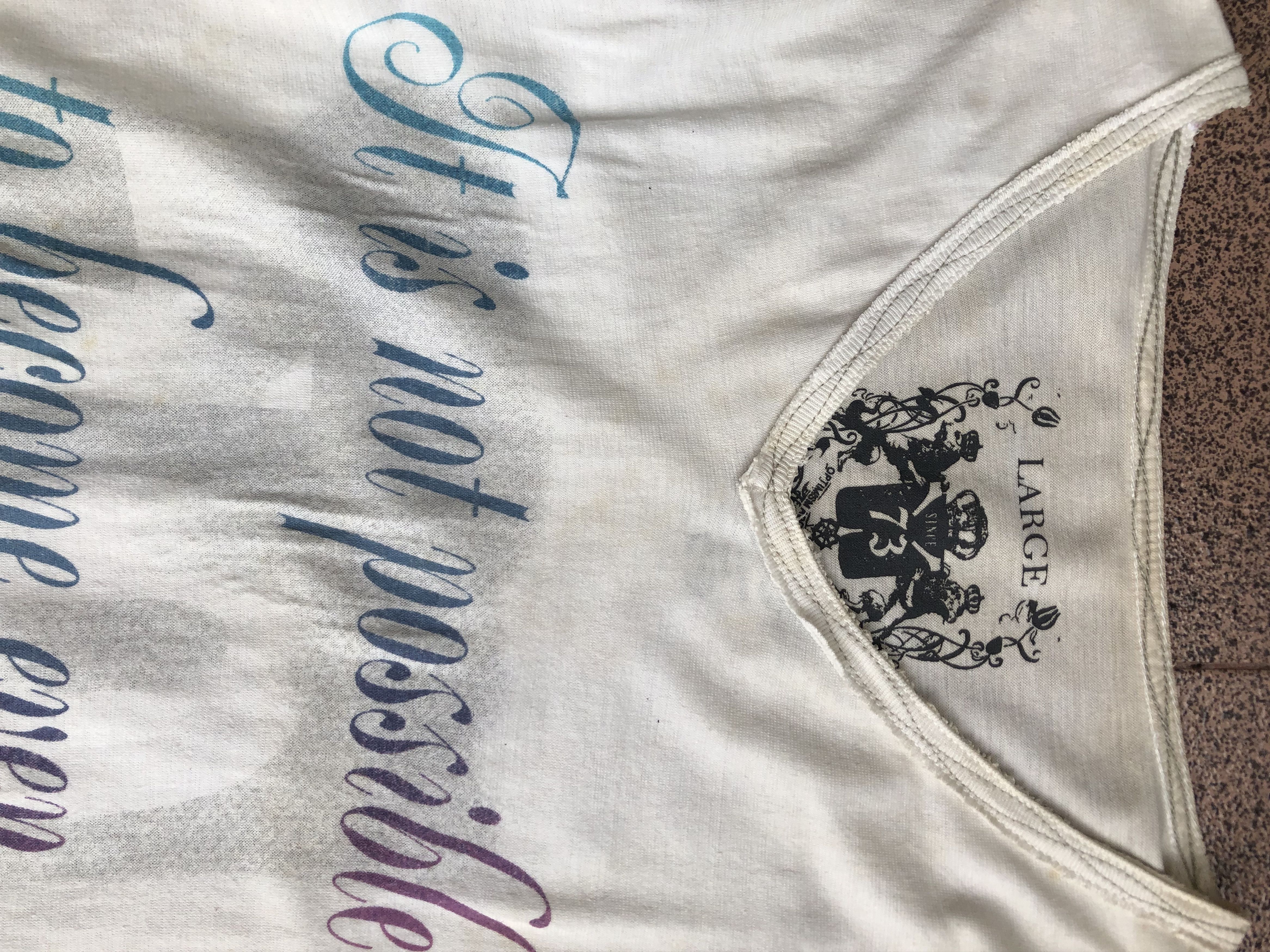If Six Was Nine 2000s Ikka Poem Vkei Style Y2k Japanese Size US M / EU 48-50 / 2 - 4 Thumbnail