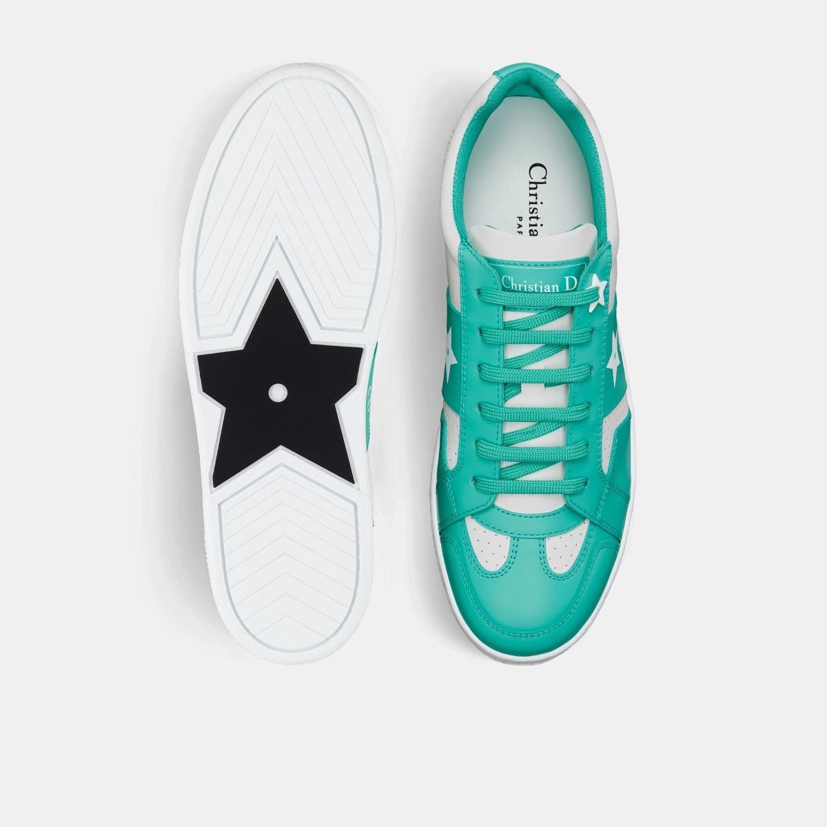 Dior o1bcso1str0226 Dior Star Sneaker in White Size US 5 / IT 35 - 4 Thumbnail