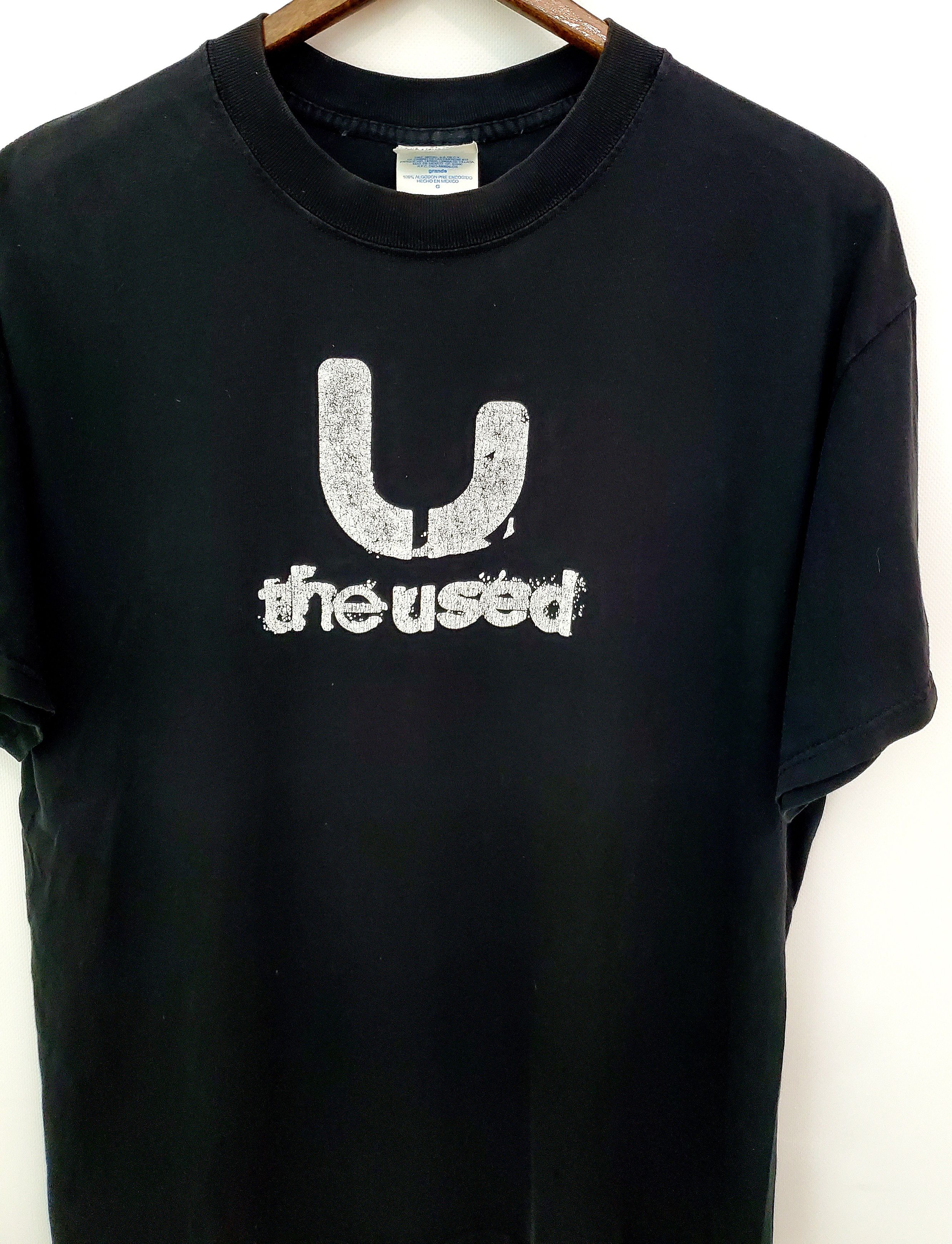 Band Tees × Vintage Vintage Y2K The Used Band Shirt size L Size US L / EU 52-54 / 3 - 2 Thumbnail