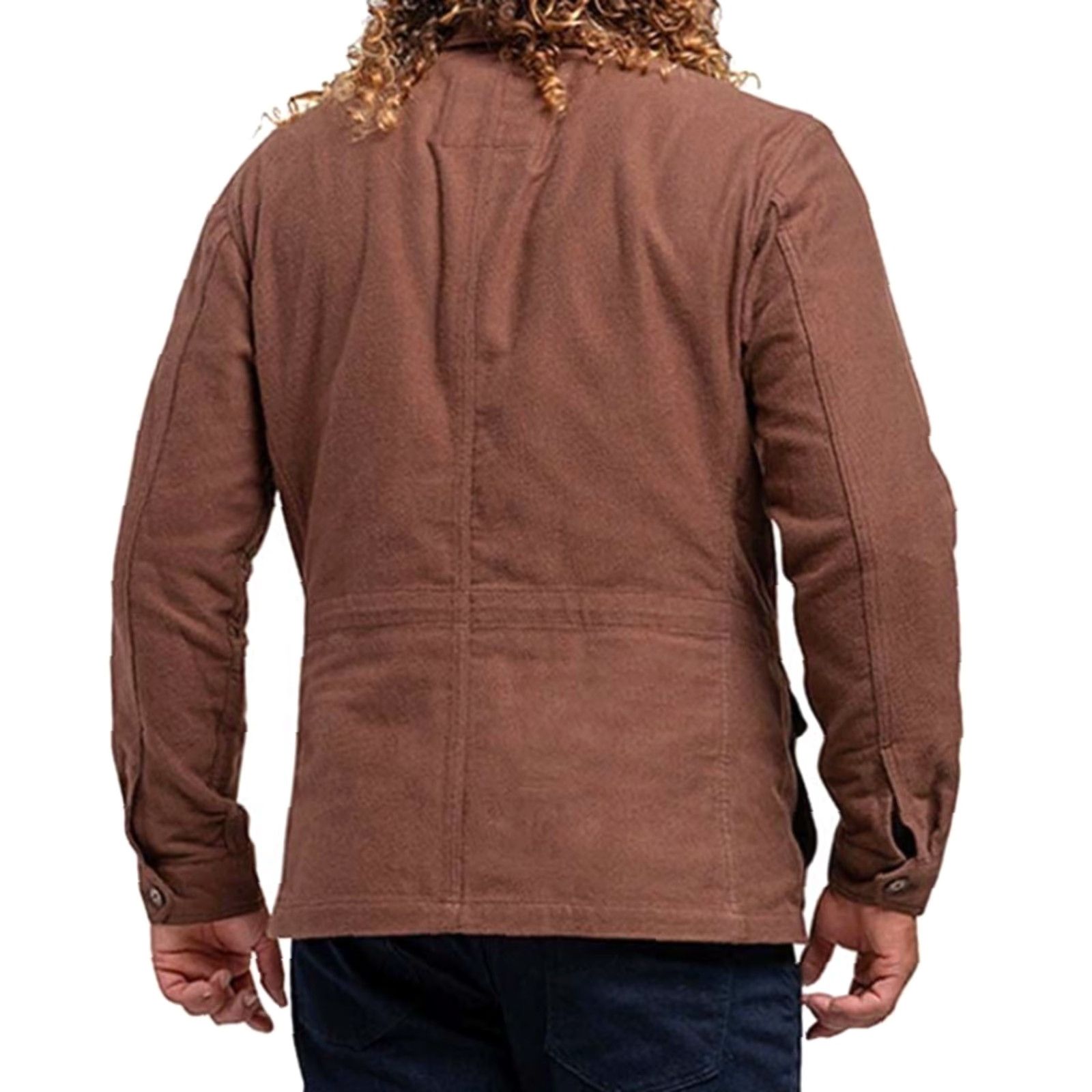 Vintage Mugsy Jacket Mens Brown Mahogany L Sz L Grizzlies Charles Vintage Size US L / EU 52-54 / 3 - 3 Thumbnail