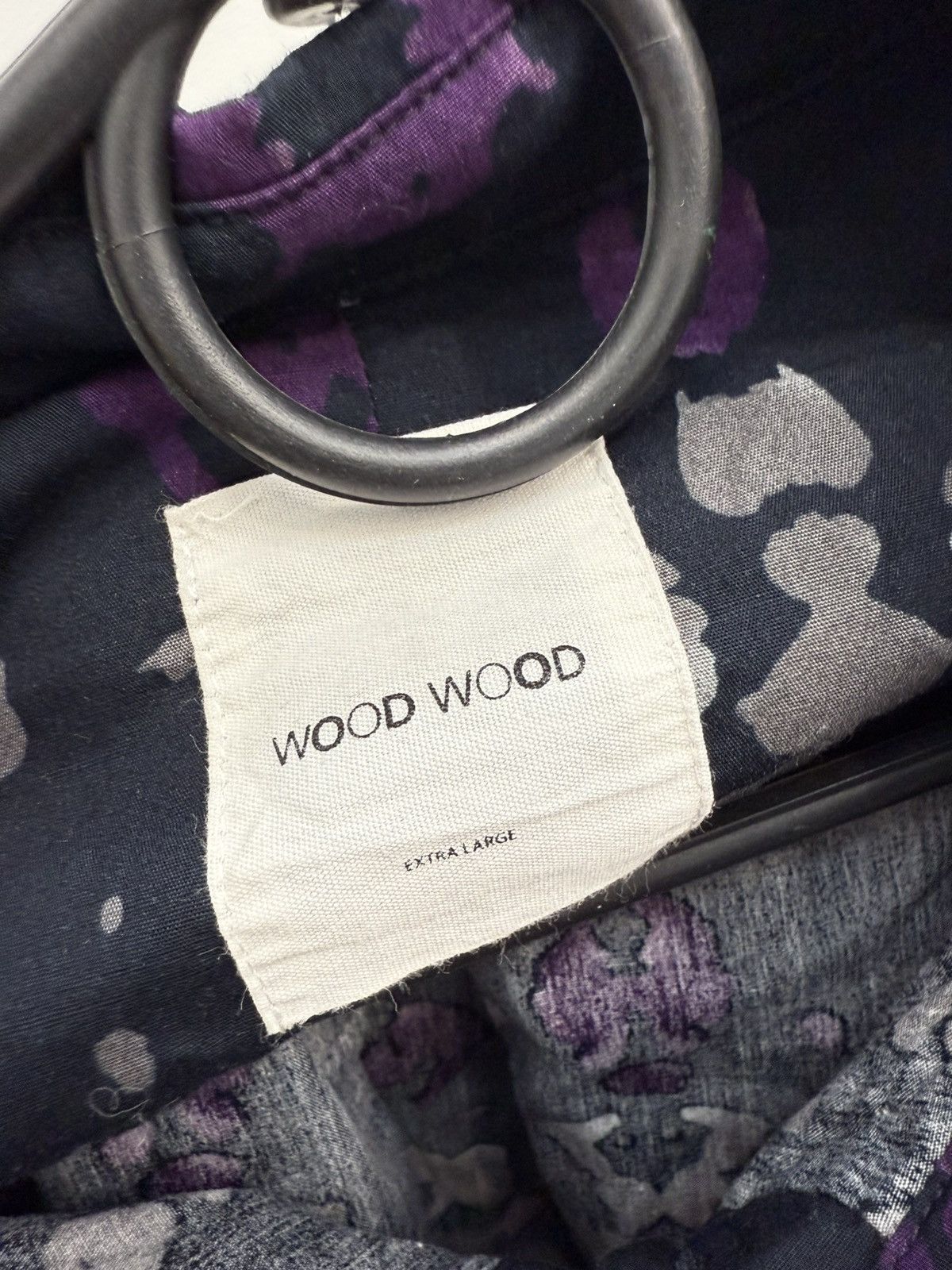 Wood Wood Wood Wood Rorschach Printed Cotton Button Up Shirt Size US XL / EU 56 / 4 - 3 Thumbnail