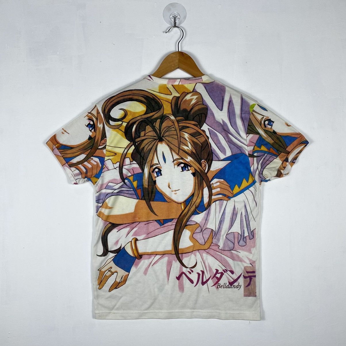 Anime Vintage 90's AH! MY GODDESS Belldandy Full Print Anime Tee Size US M / EU 48-50 / 2 - 6 Thumbnail