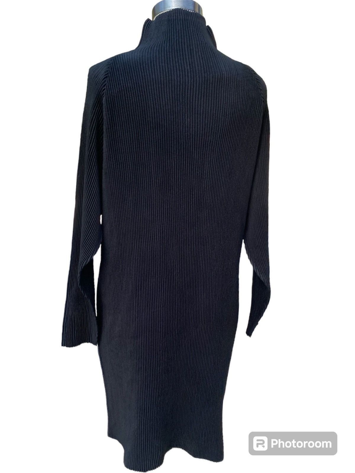 Japanese Brand black midi dress Size S / US 4 / IT 40 - 5 Thumbnail