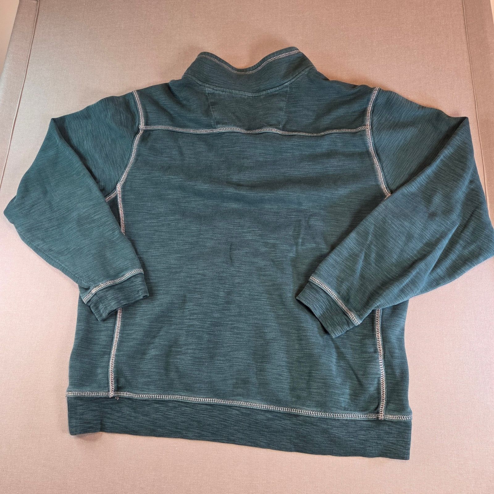 Tommy Bahama Tommy Bahama XL 1/4 Zip Pullover Sweater Blue Size US XL / EU 56 / 4 - 2 Thumbnail
