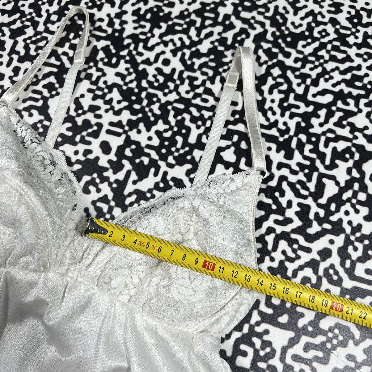 Vintage Vintage 90s Sexy Nightie Sleep Wear Dress Retro Y2K Style Size M / US 6-8 / IT 42-44 - 15 Thumbnail