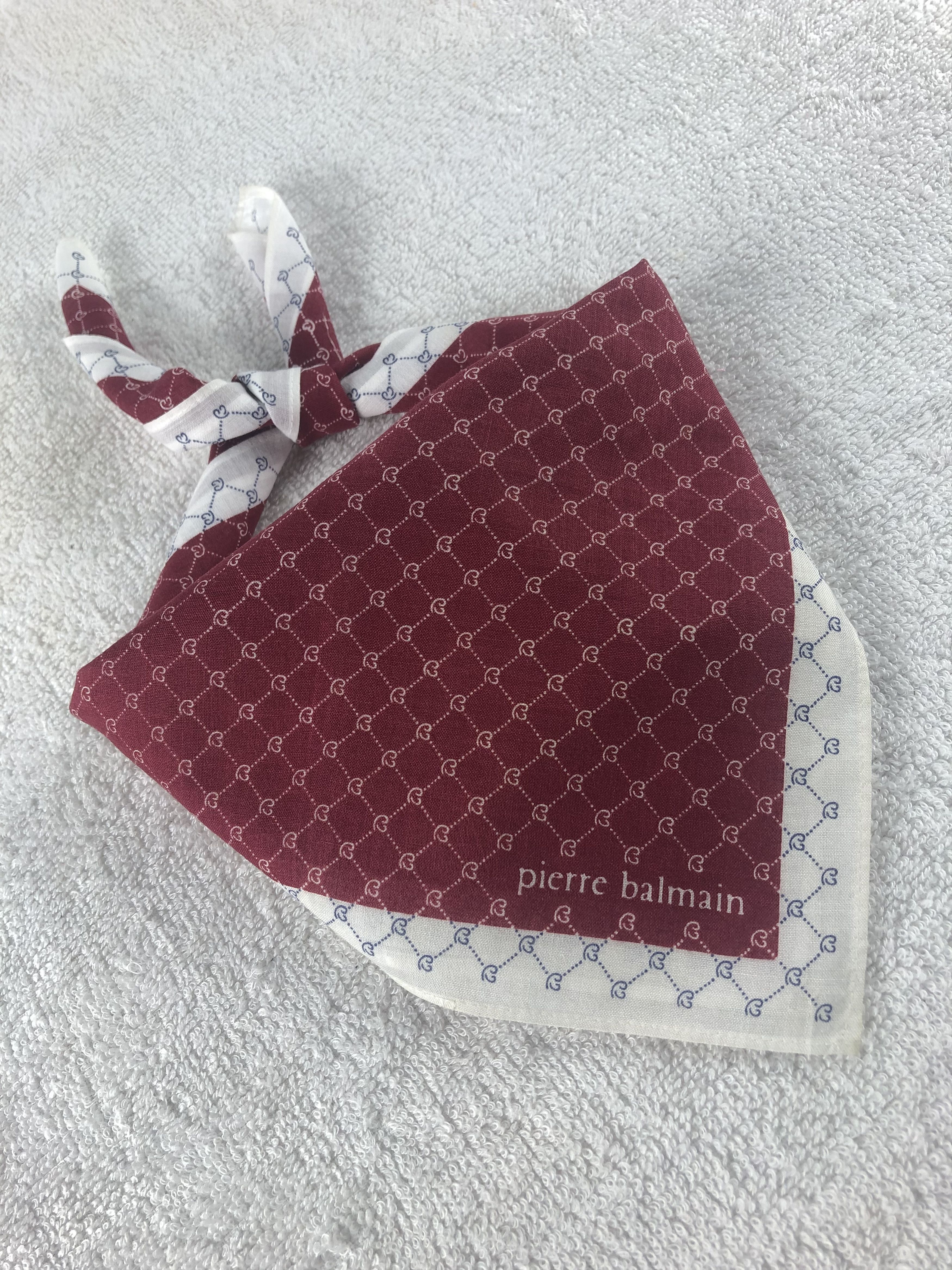 Pierre Balmain × Vintage Pierre Balmain Handkerchief / Bandana / Neckerchief Size ONE SIZE - 1 Thumbnail