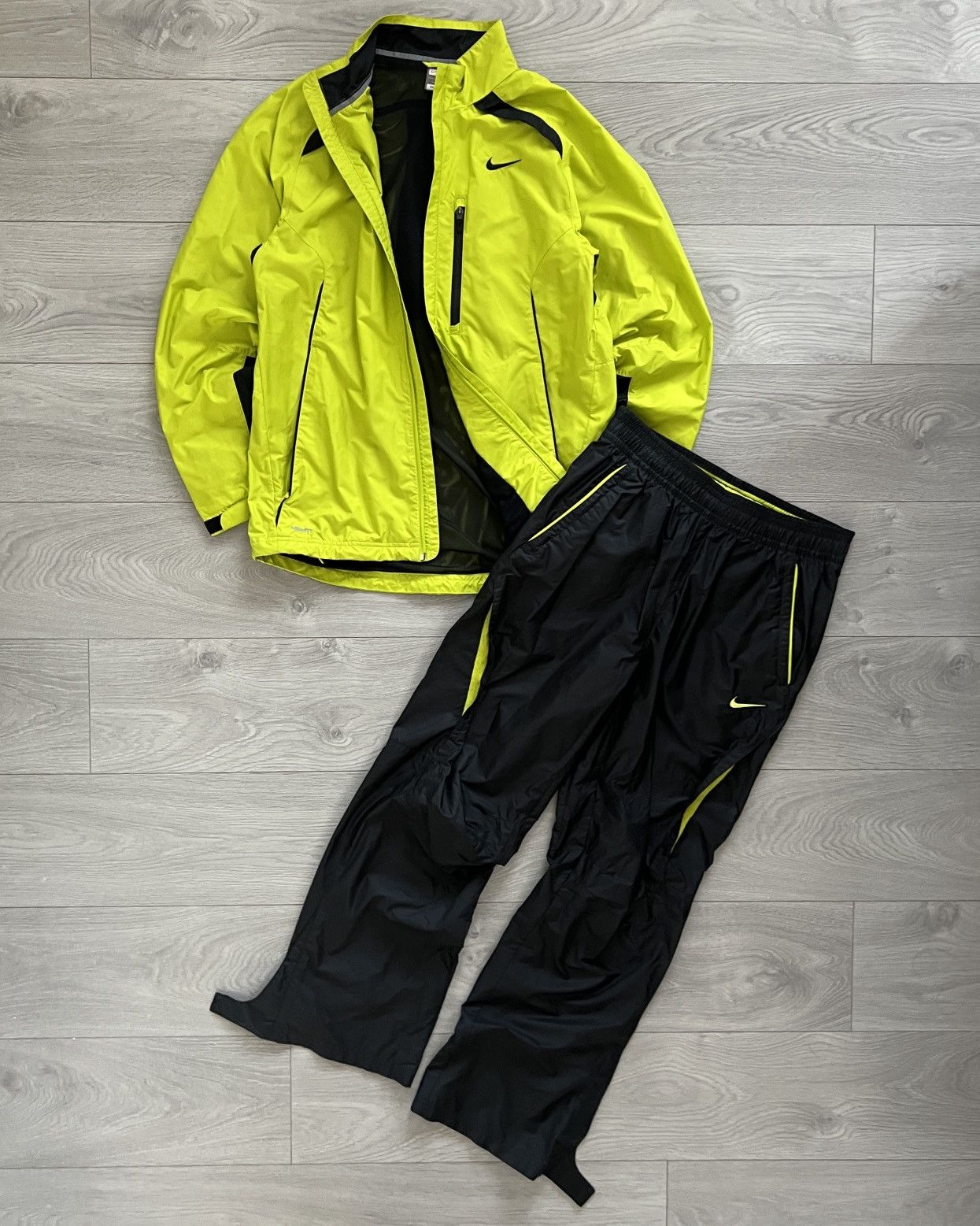 Nike Nike 00s Waterproof Technical Vent Jacket & Pants Set Size US L / EU 52-54 / 3 - 1 Thumbnail