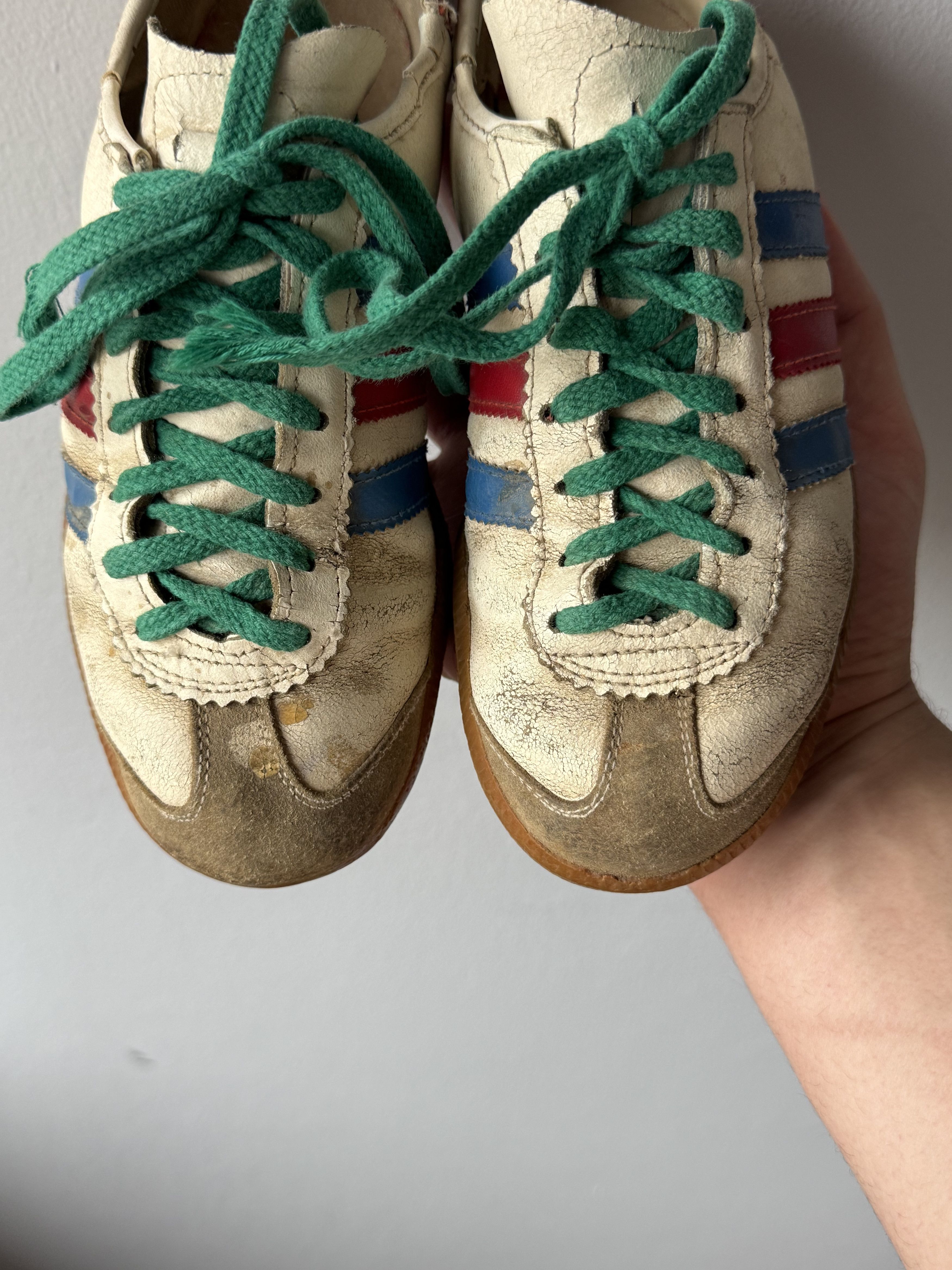 Adidas × Vintage Vintage 1970's Adidas Super Rekord Shoes Made in Yugoslavia Size US 4.5 / IT 34.5 - 7 Thumbnail
