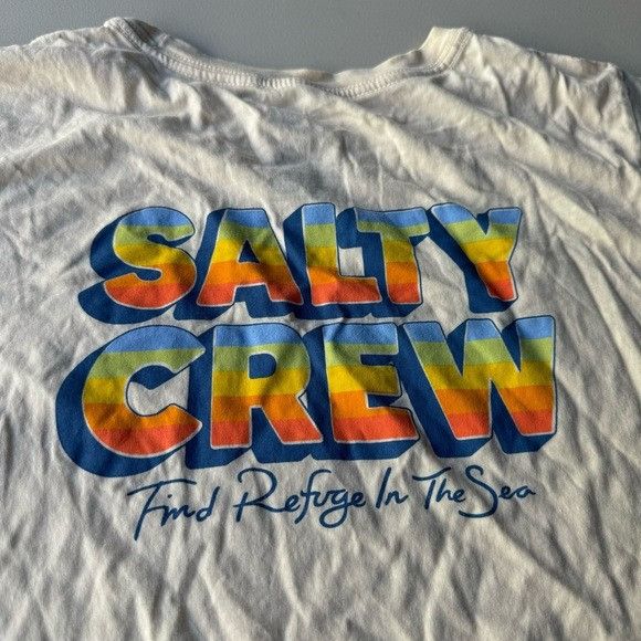 Designer New Salty Crew Women's Summertime Boyfriend Short Sleeve XS Size XS / US 0-2 / IT 36-38 - 3 Thumbnail
