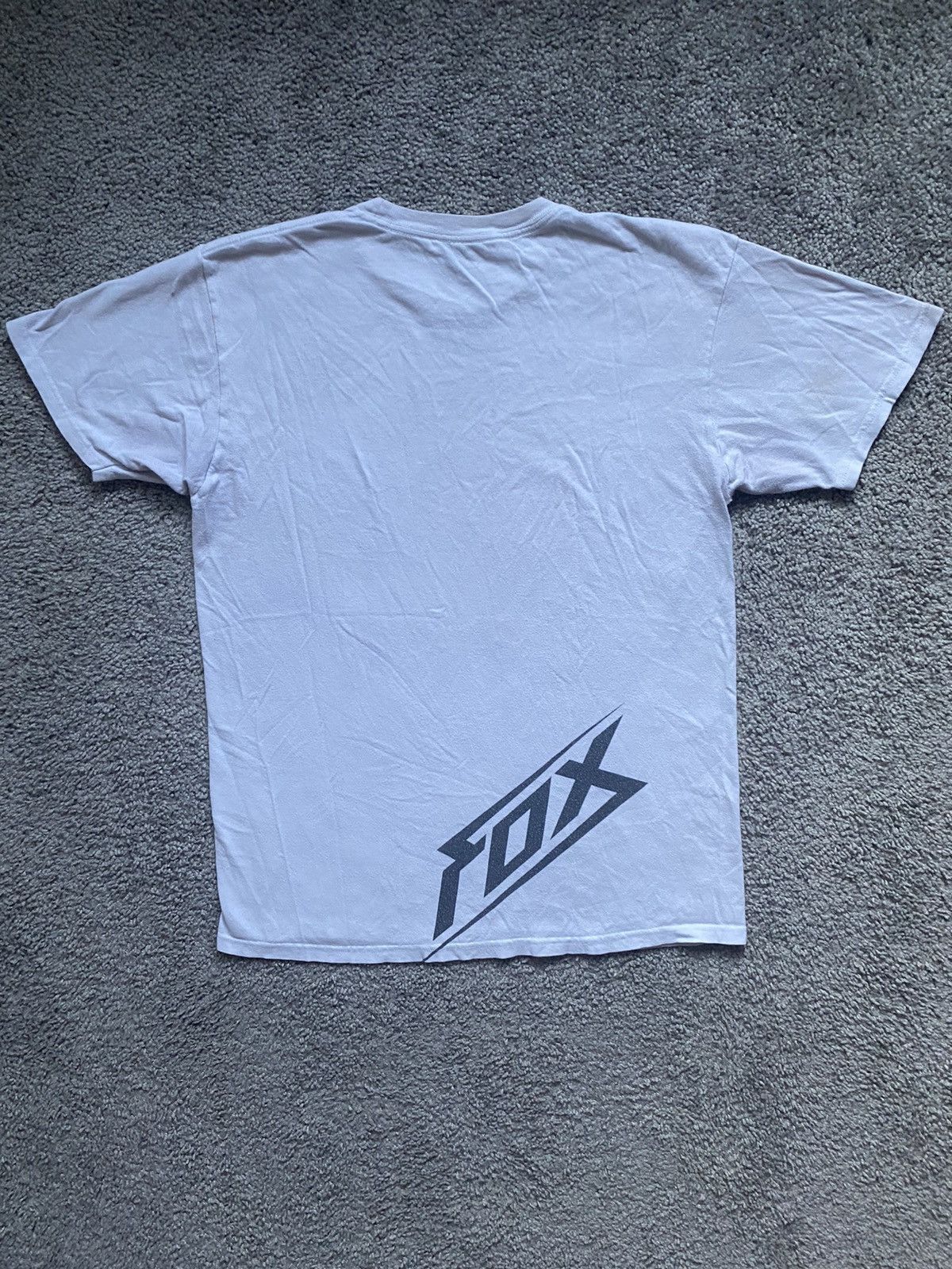 Fox Racing × Vintage Vintage Fox Racing Tee Shirt Size US M / EU 48-50 / 2 - 2 Thumbnail